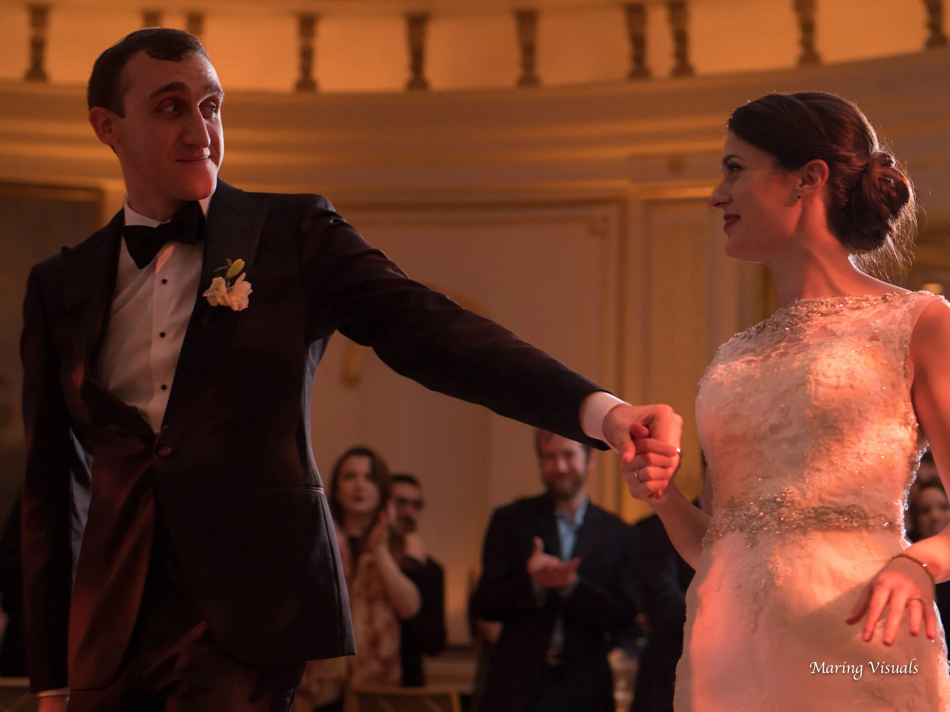 Announcing our Bride and Groom