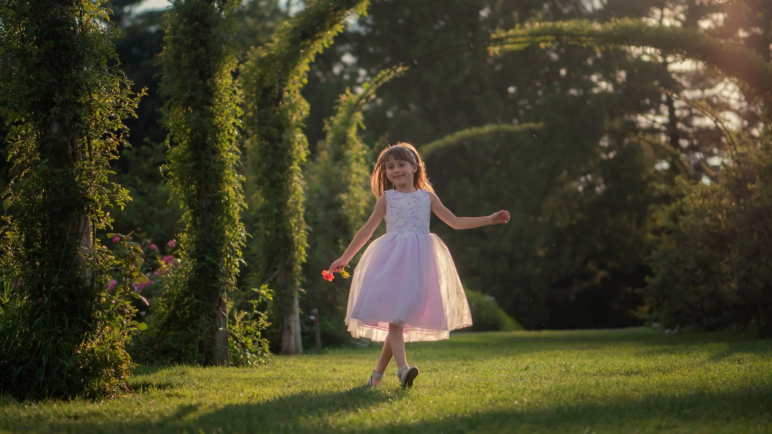 A Fairy Named Rose | Elizabeth Park Child Portraits in West Hartford CT