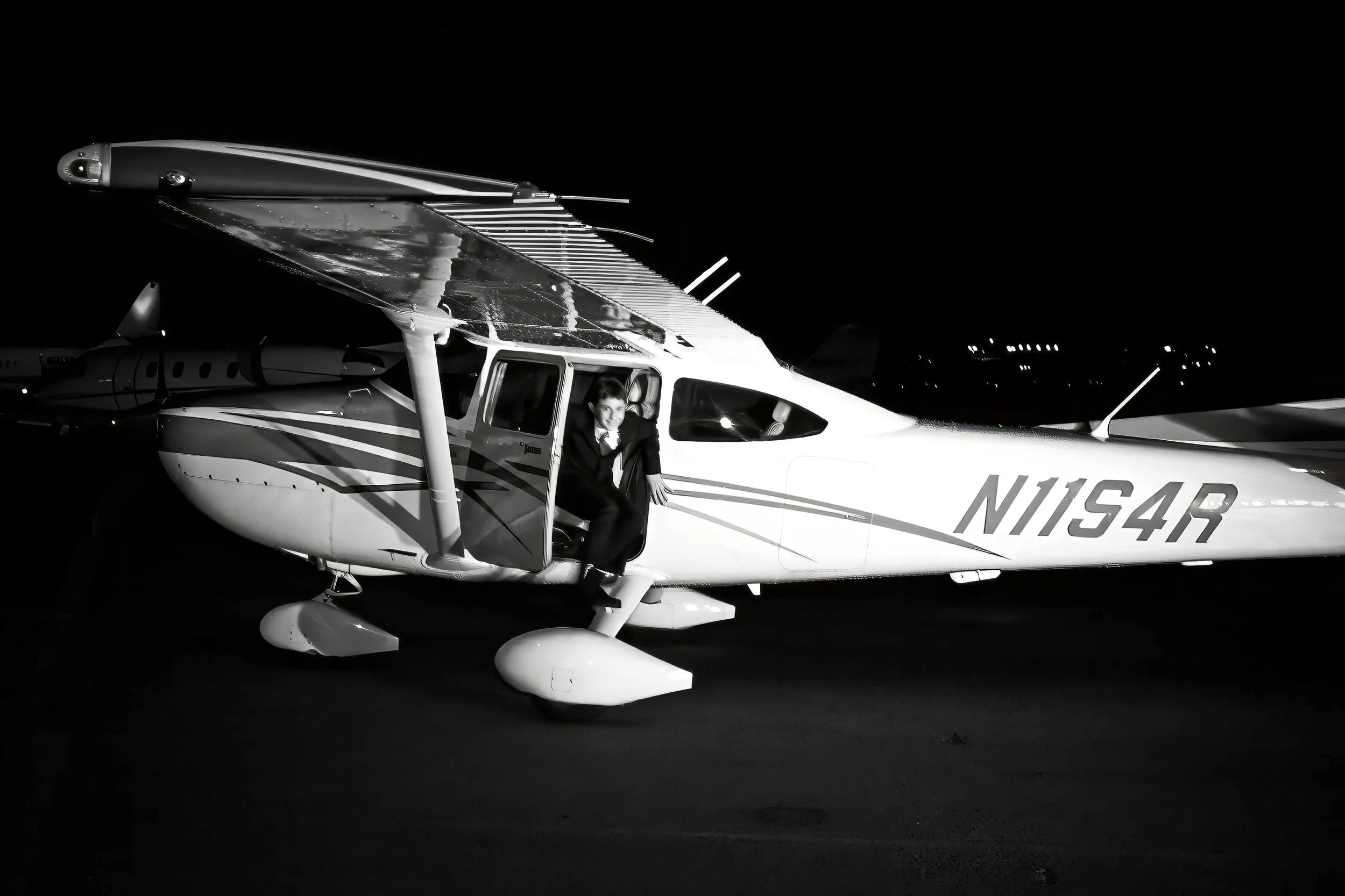 Bar Mitzvah Grand Entrance | Private Plane Arrival