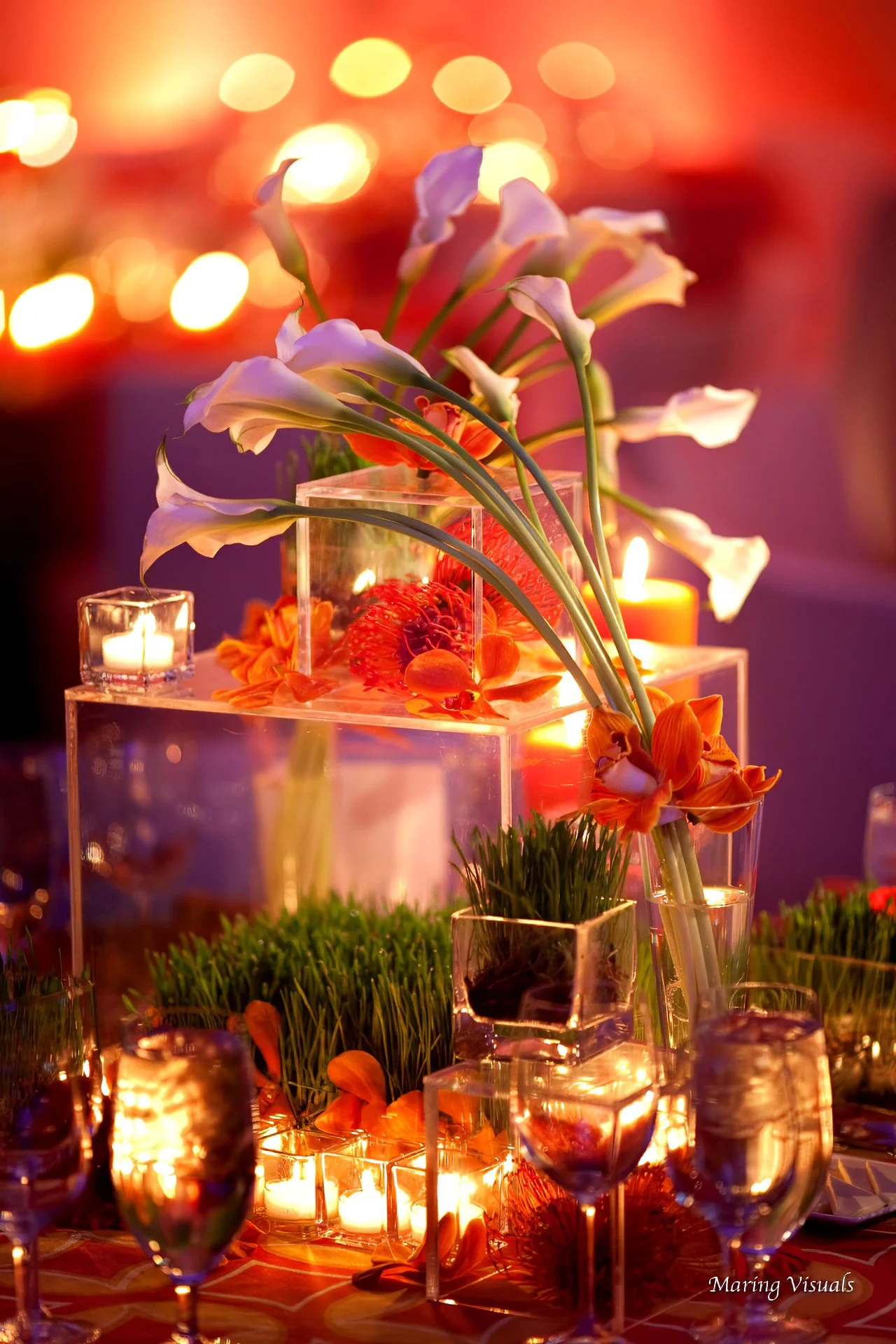 W Union Square Bar Mitzvah Decor Closeup