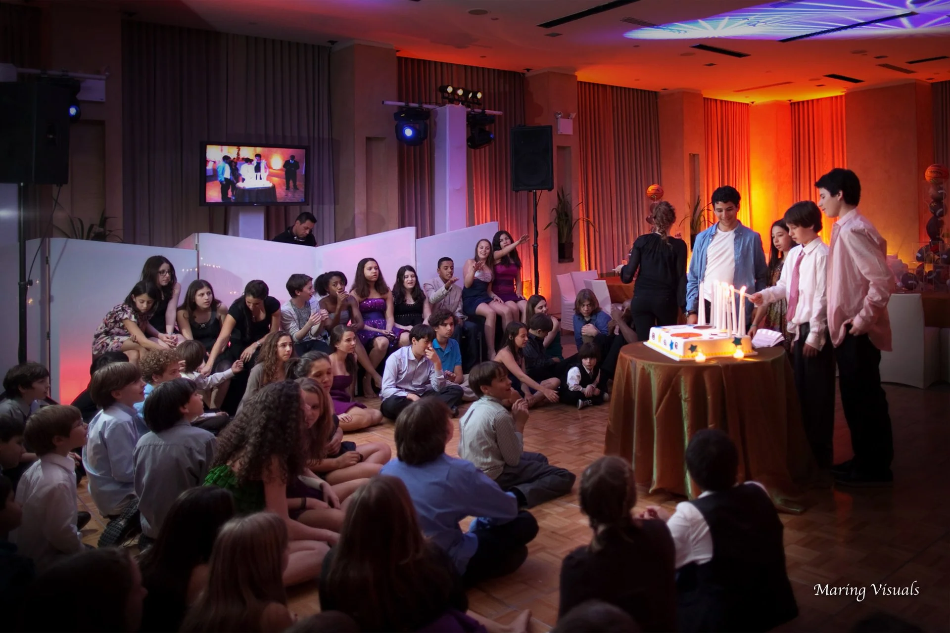 Candle Lighting with Friends | NYC Bar Mitzvah