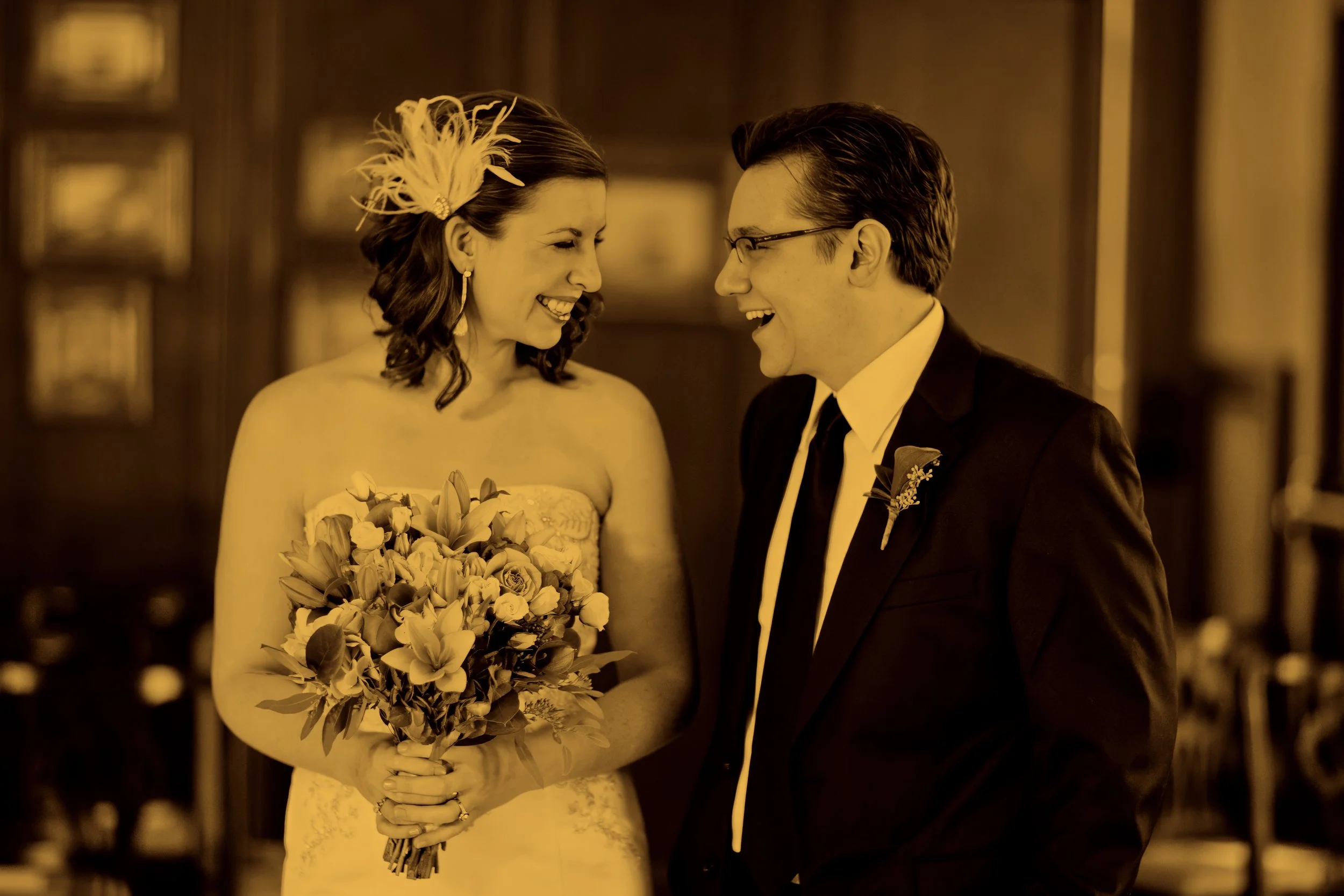 First Look Joy Union League Cafe