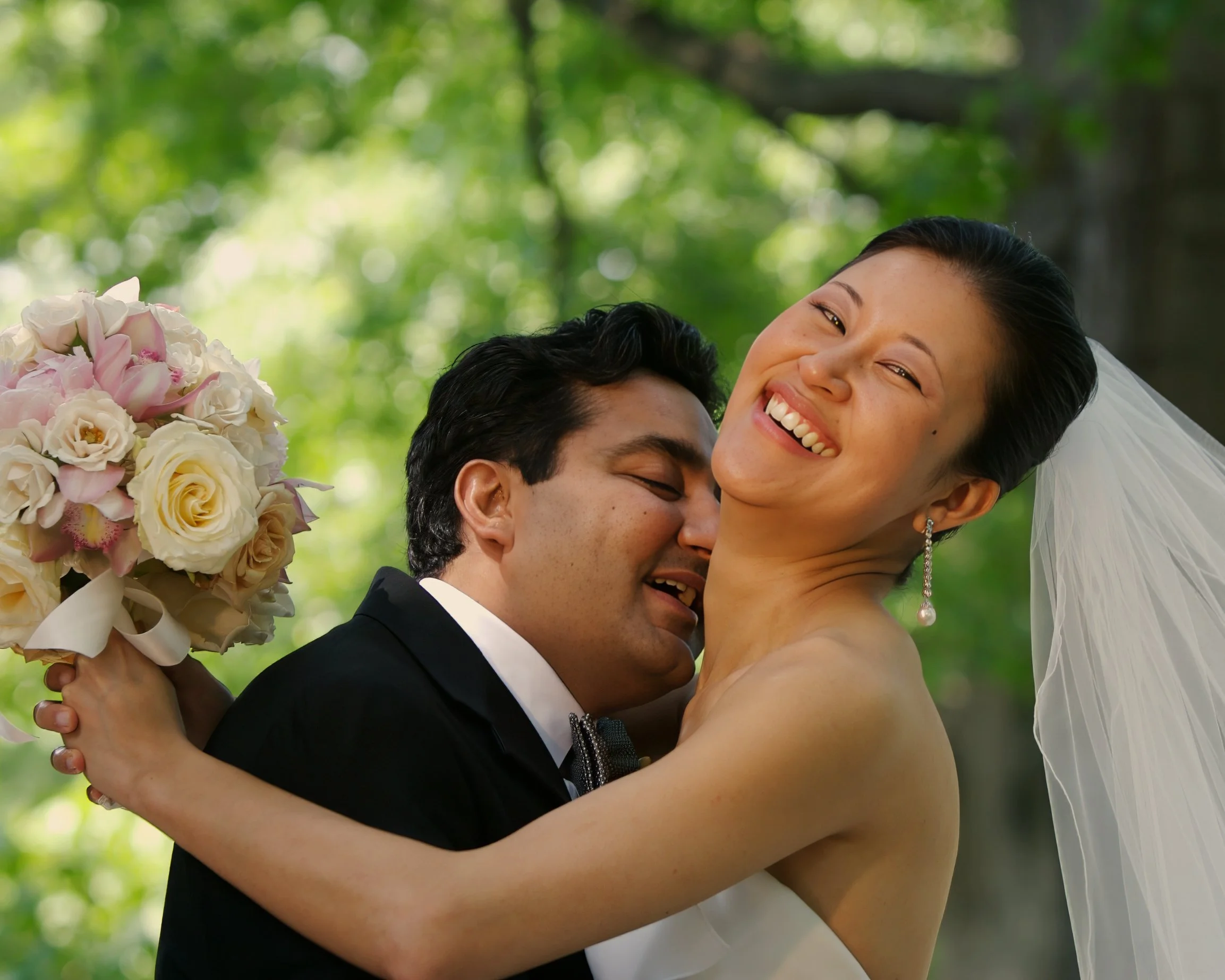 Yale Campus Playful Portrait