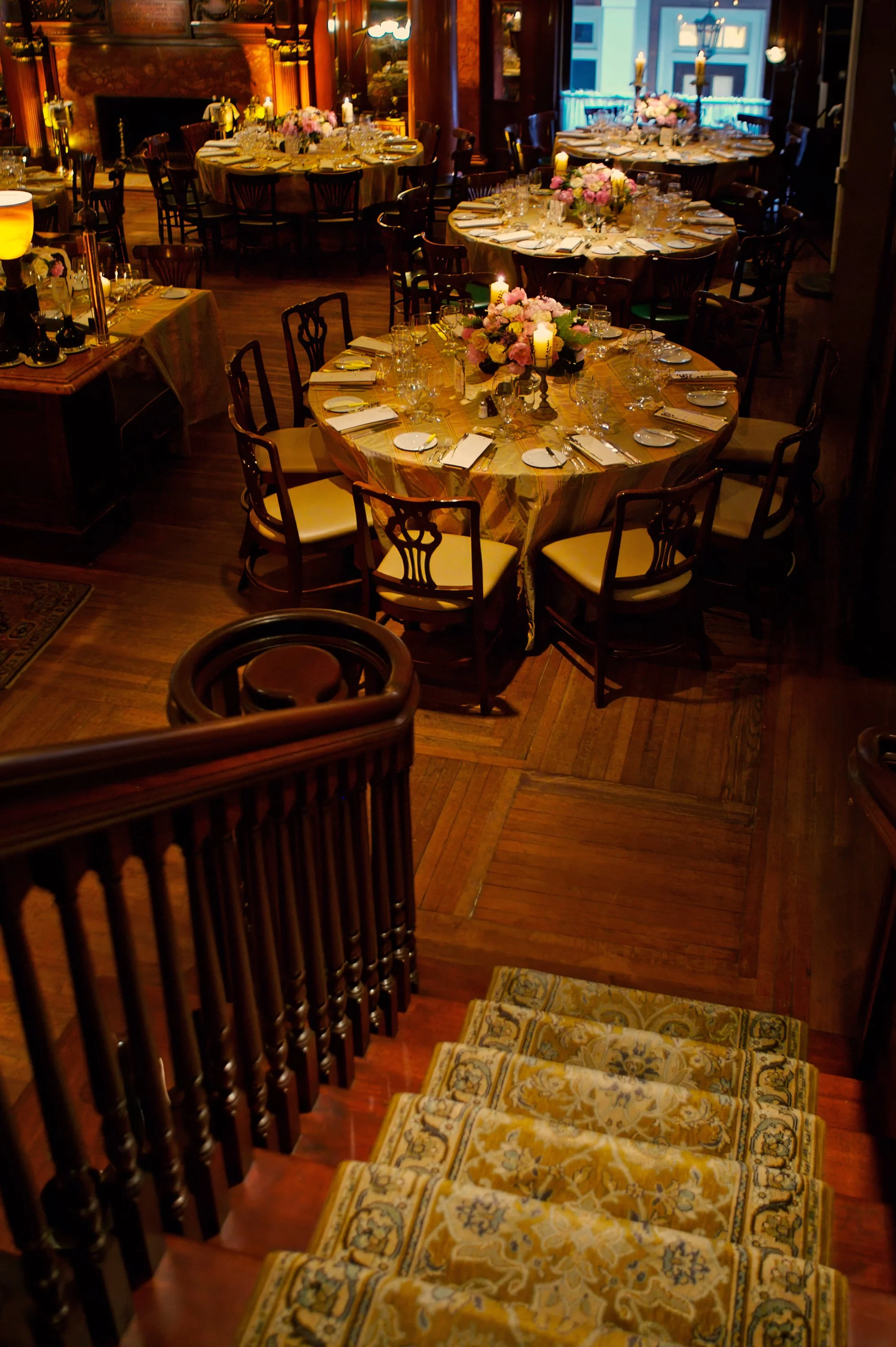 Staircase View Union League Cafe