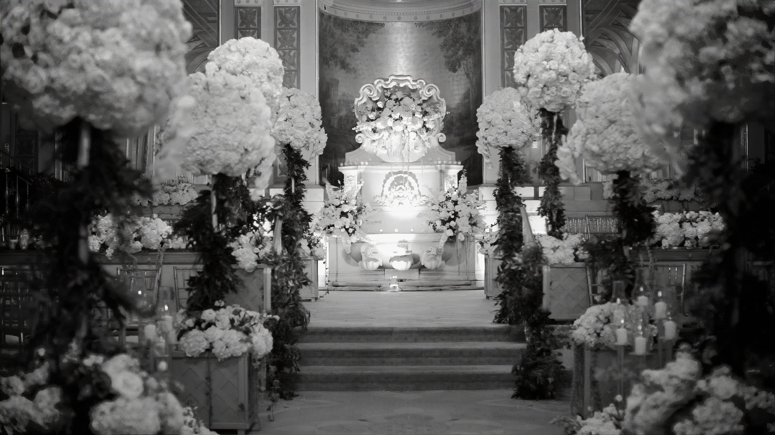 The Terrace Room Ceremony Decor
