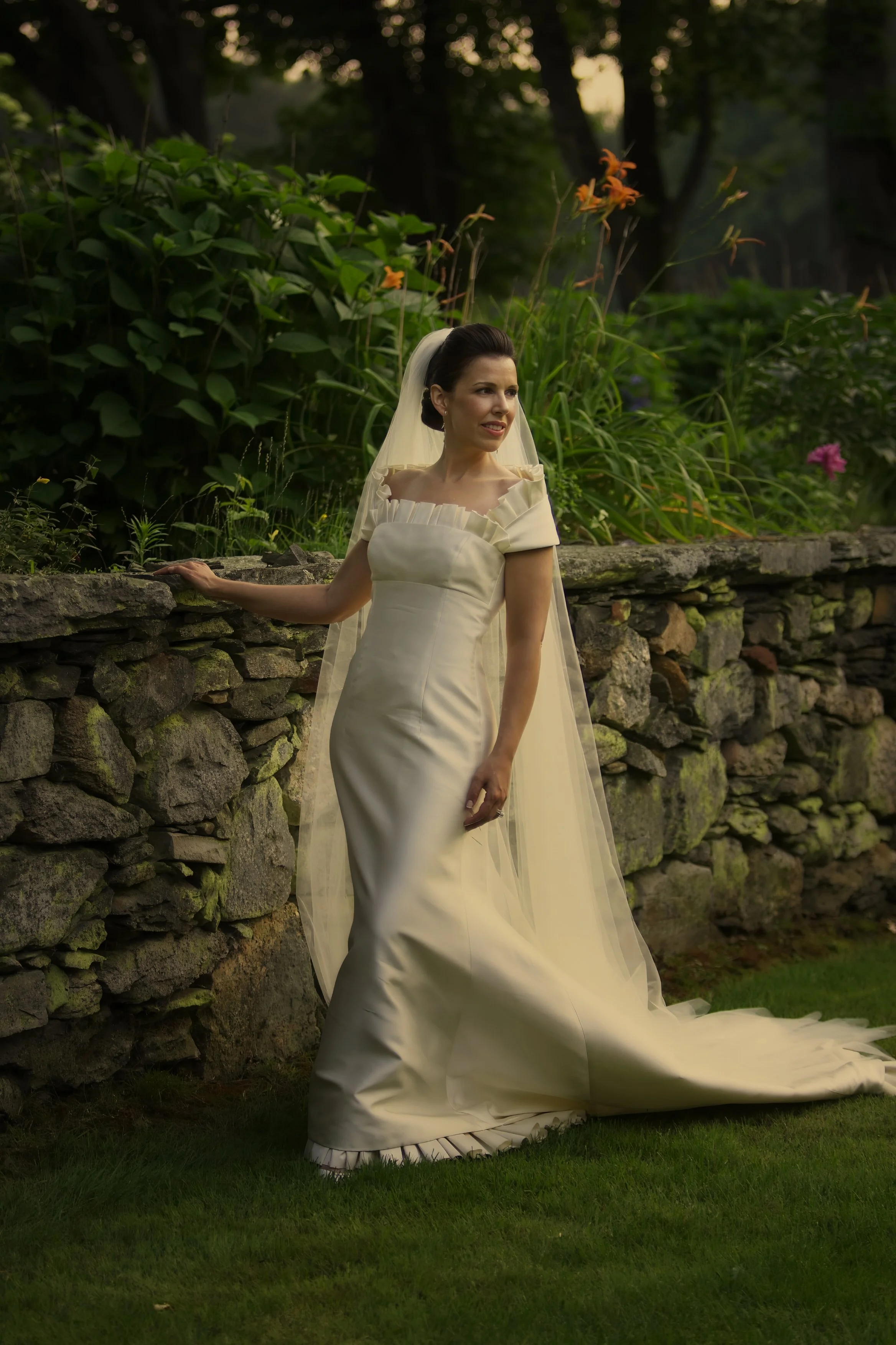 Bridal Portrait in the Sunken Gardens