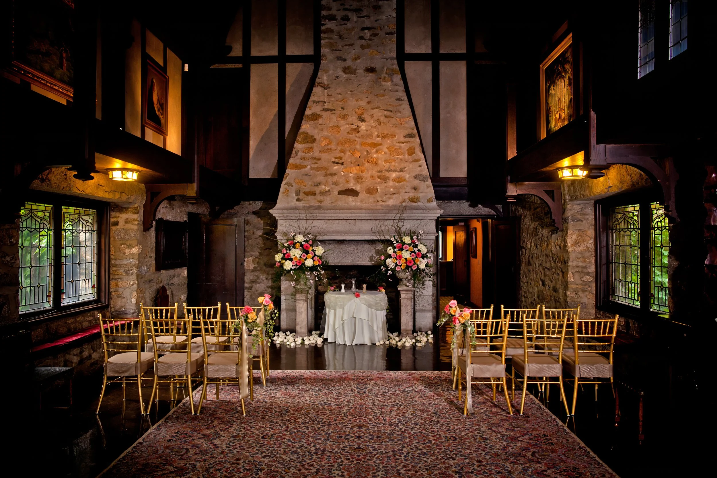 Intimate Ceremony in the Gallery Room