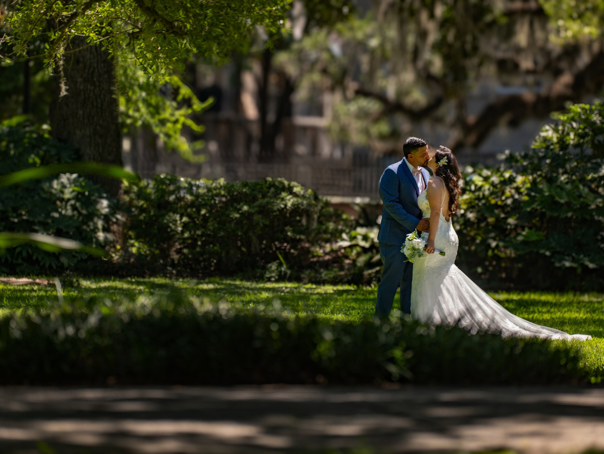 A Kiss on the Grounds of Forsyth Park