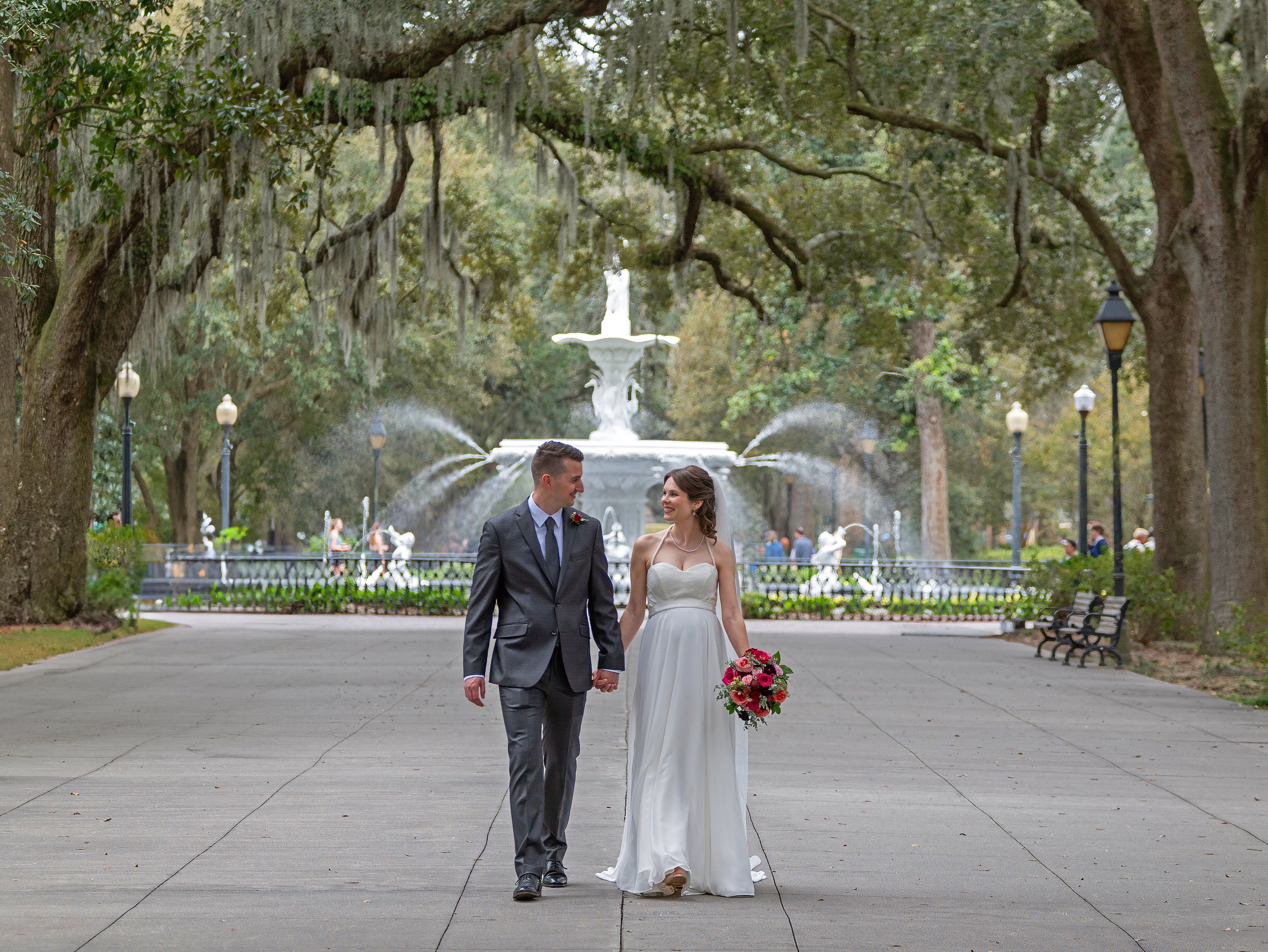 Joyful Walk Along the Promenade