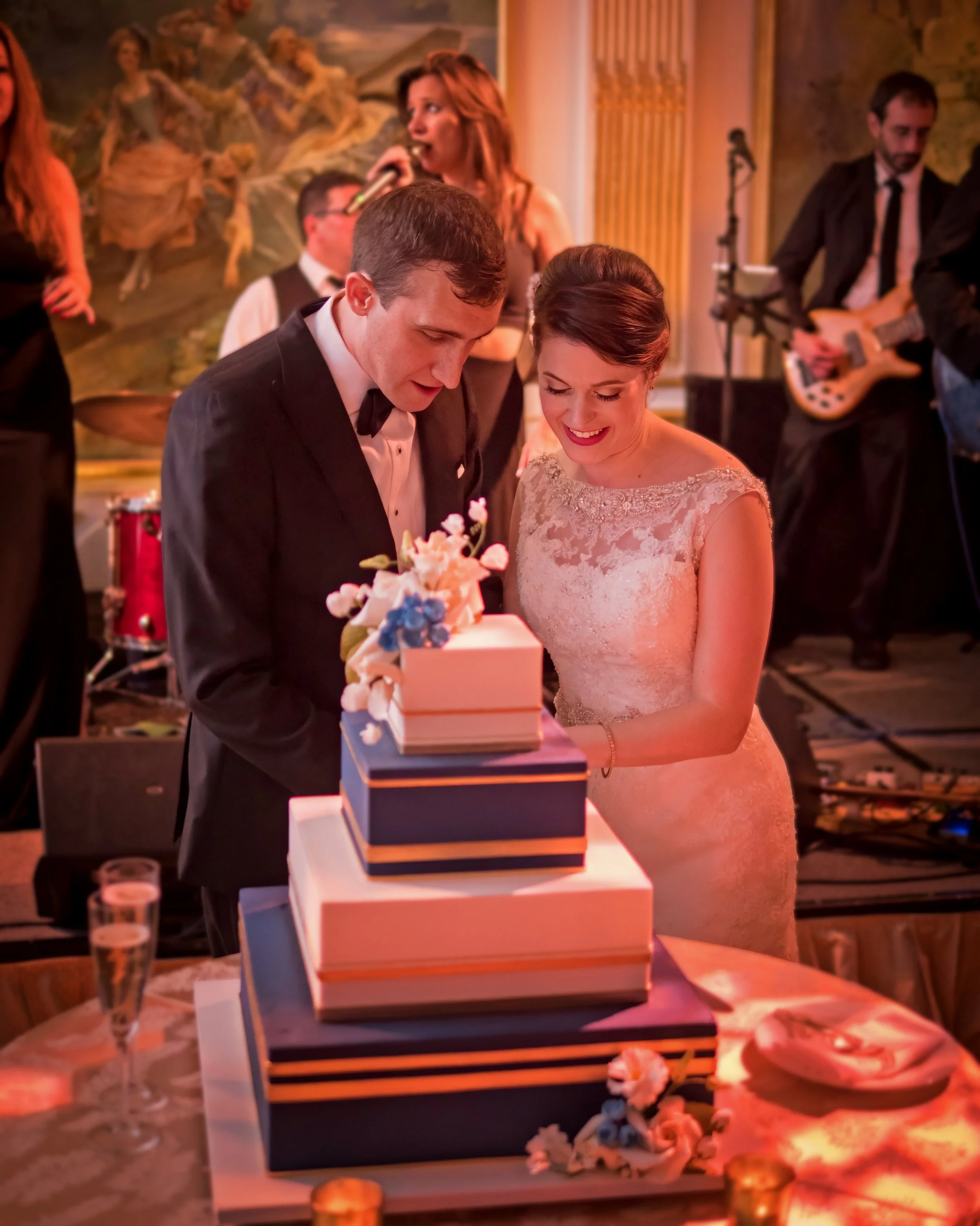 Wedding Cake Cutting