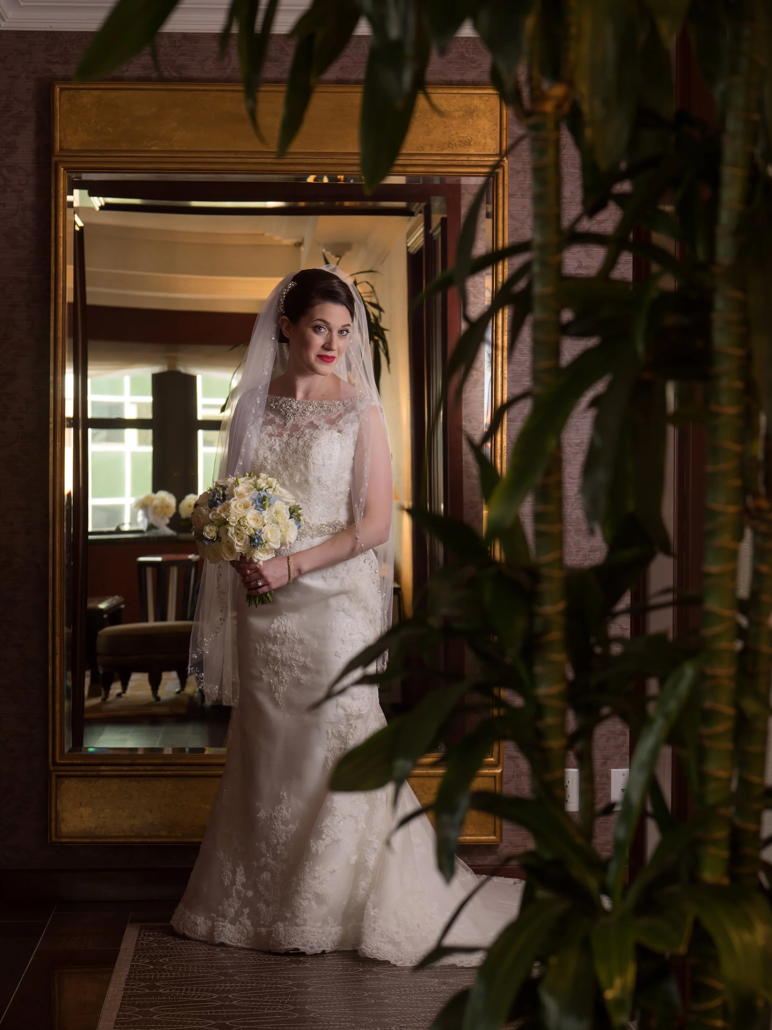 Full Length Bridal Portrait