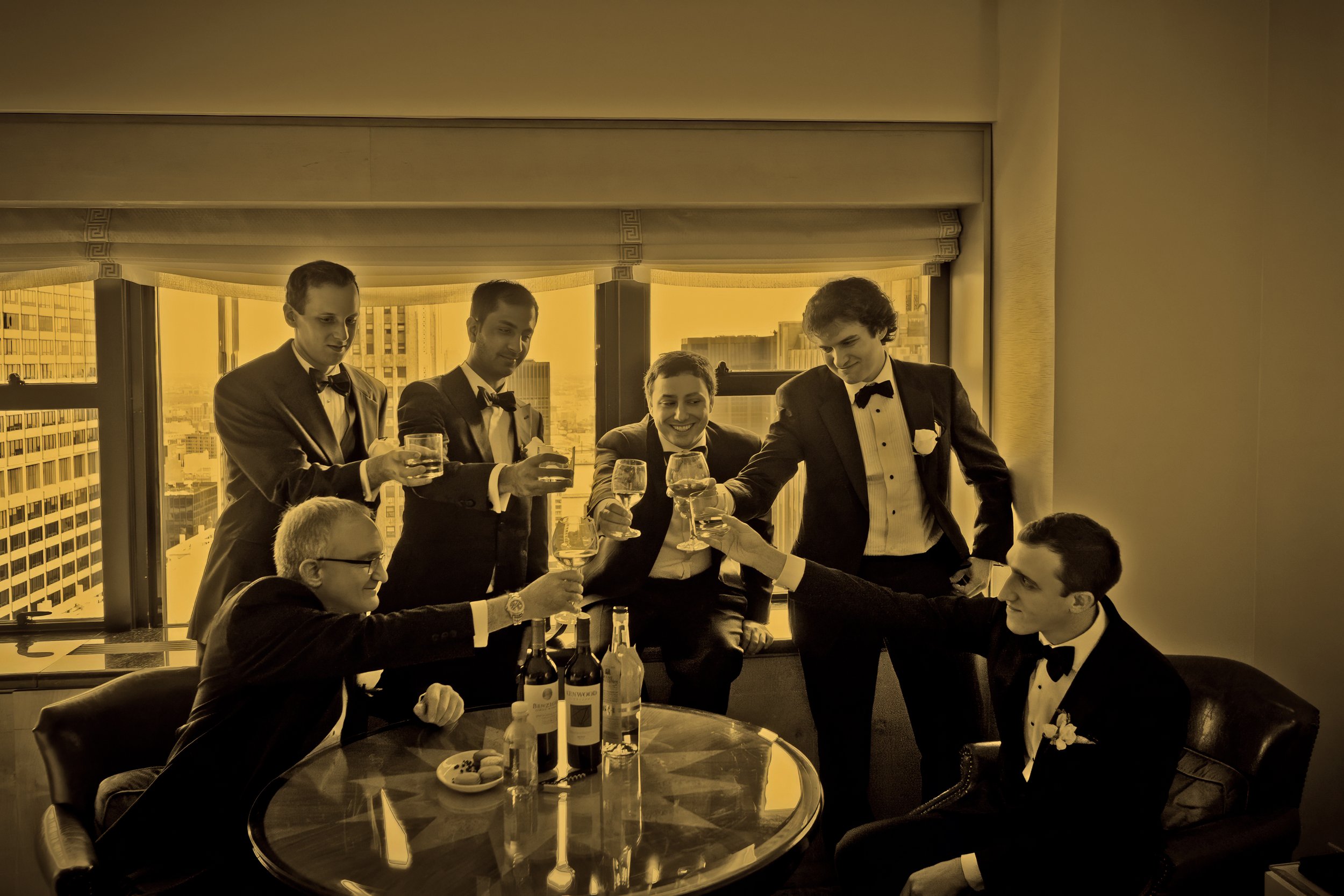 Groomsmen Suite Toast