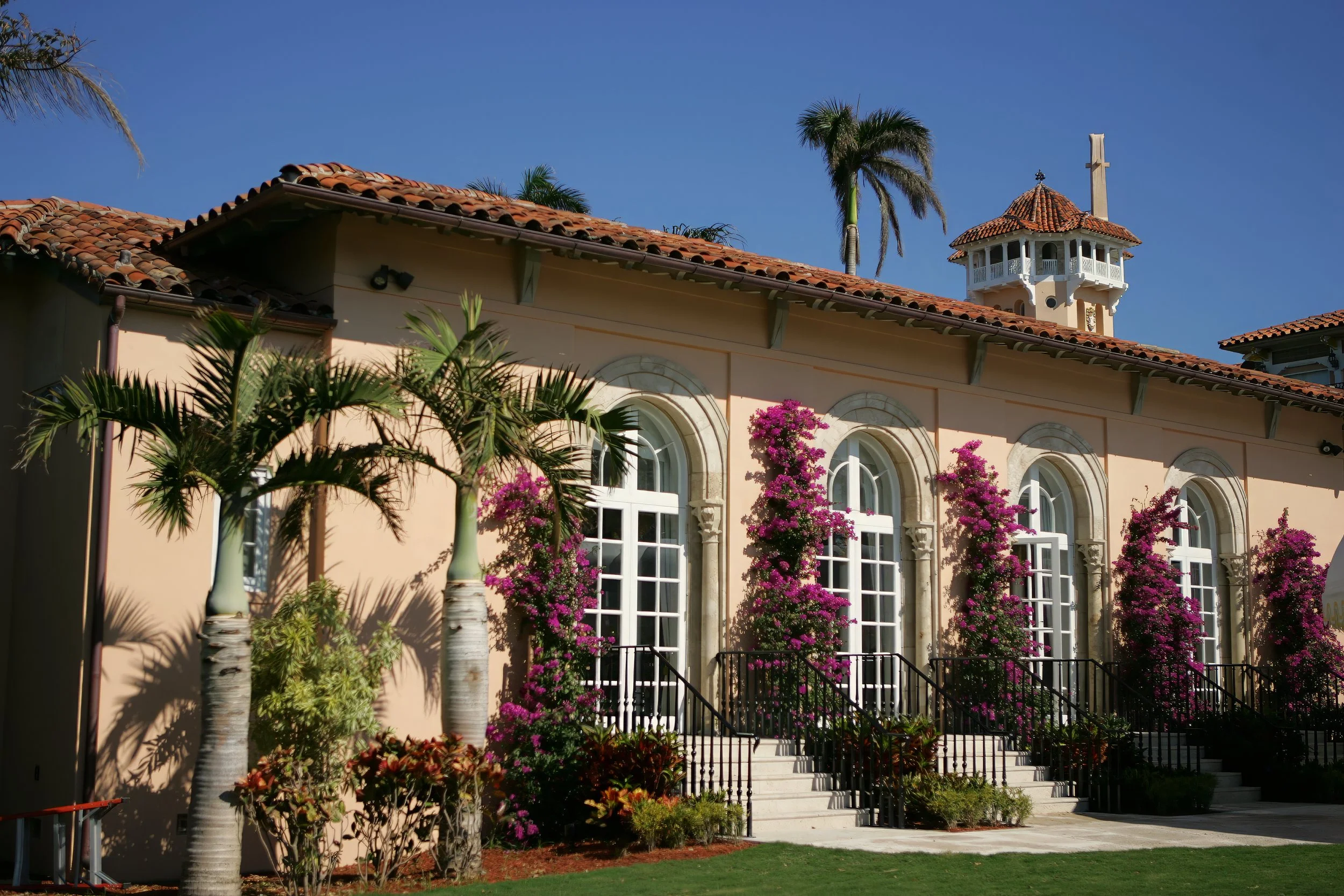Entrance to the White and Gold Ballroom