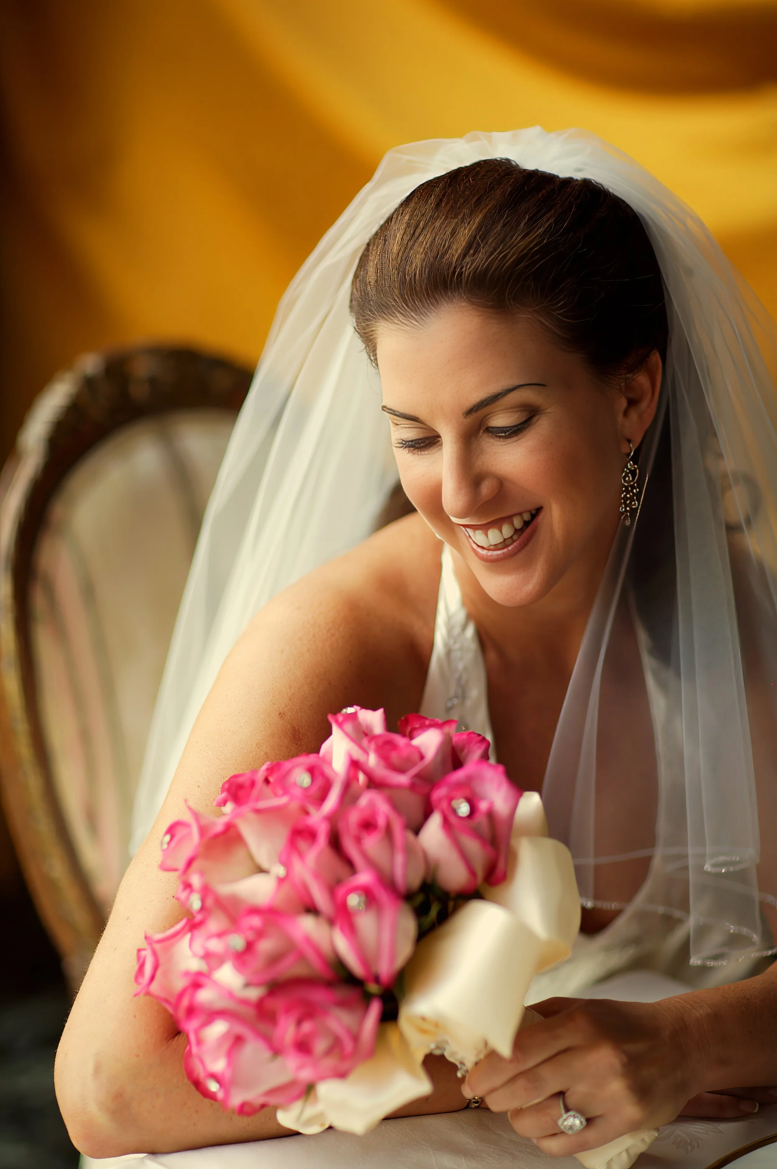 Elegant Bridal Portrait at Mar-a-Lago