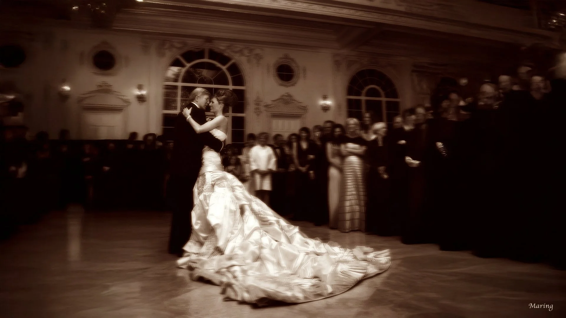 Trump Wedding First Dance