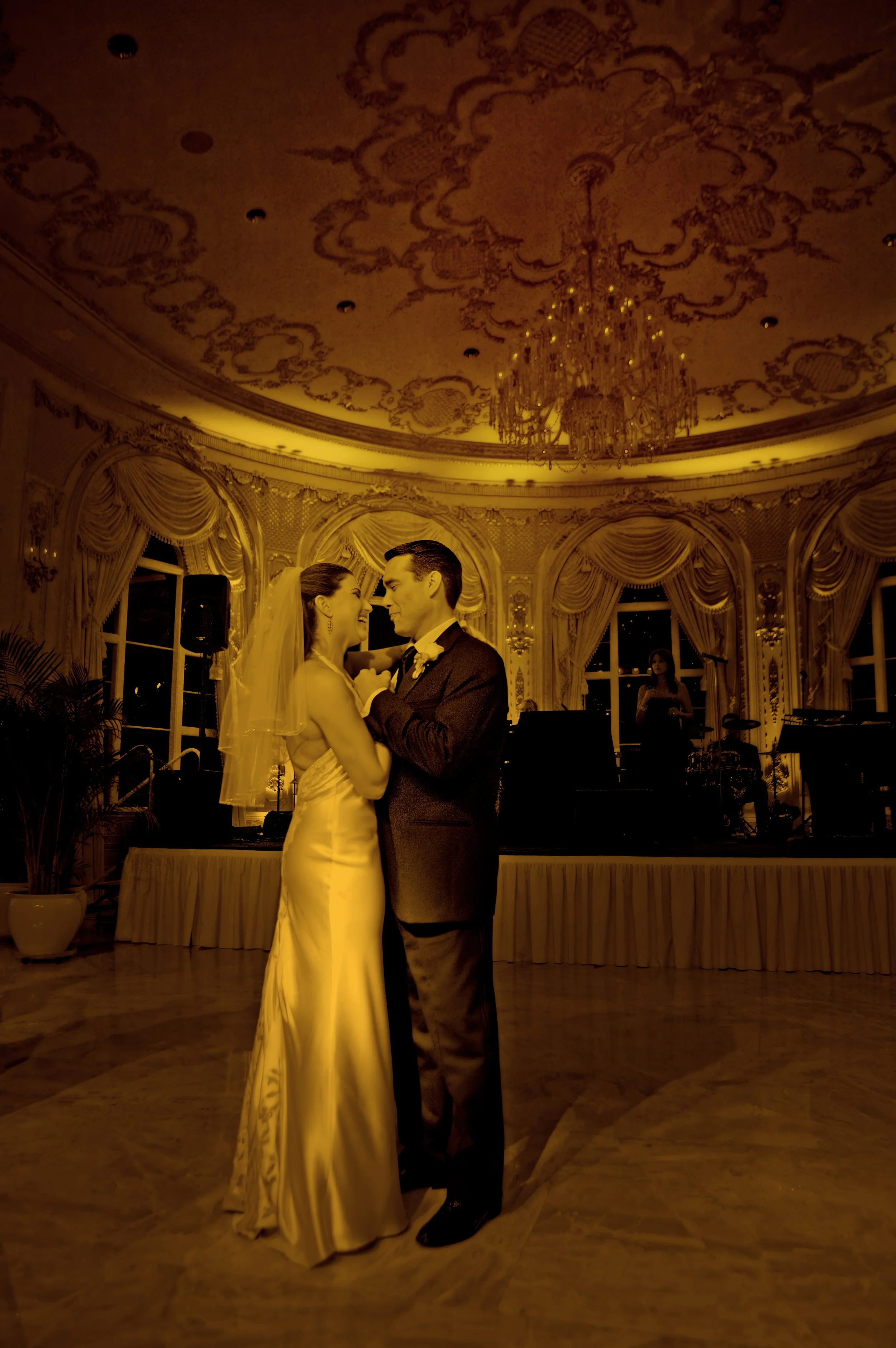 Newlyweds First Dance at Mar-a-Lago