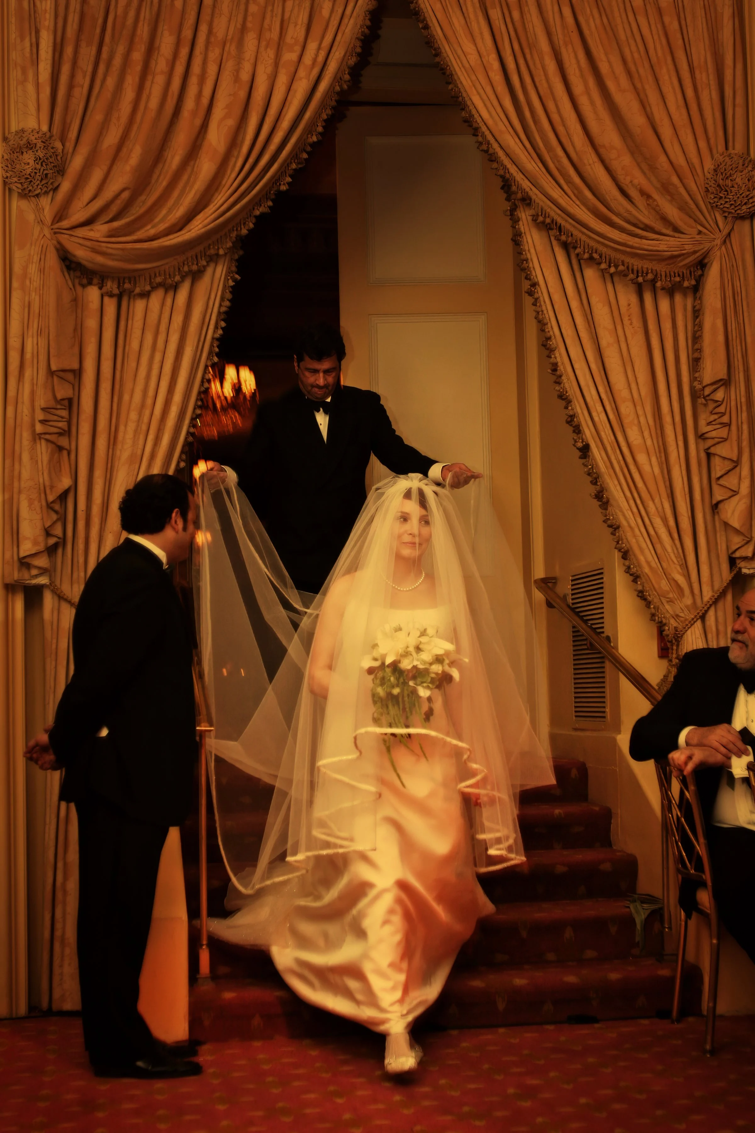 Bride Enters Cotillion Ballroom