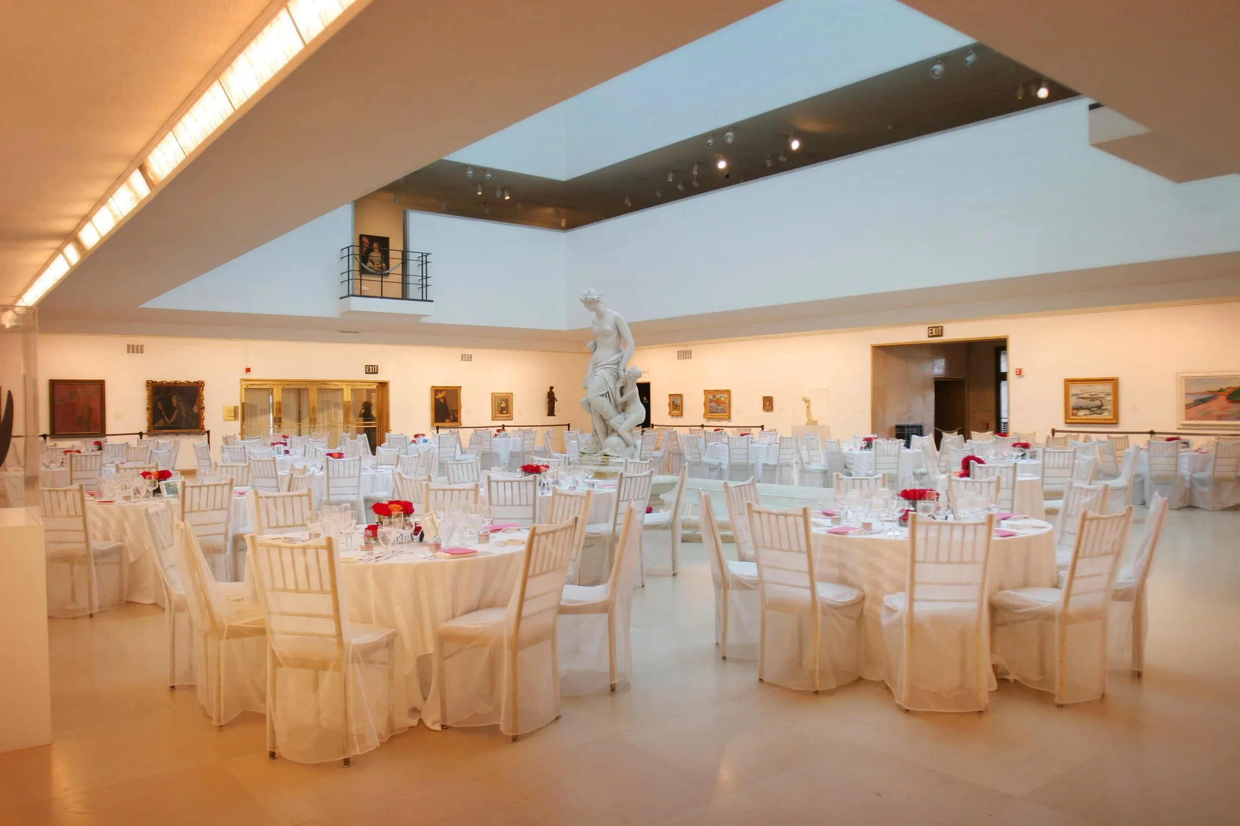 Avery Court Wedding Reception at Wadsworth Atheneum