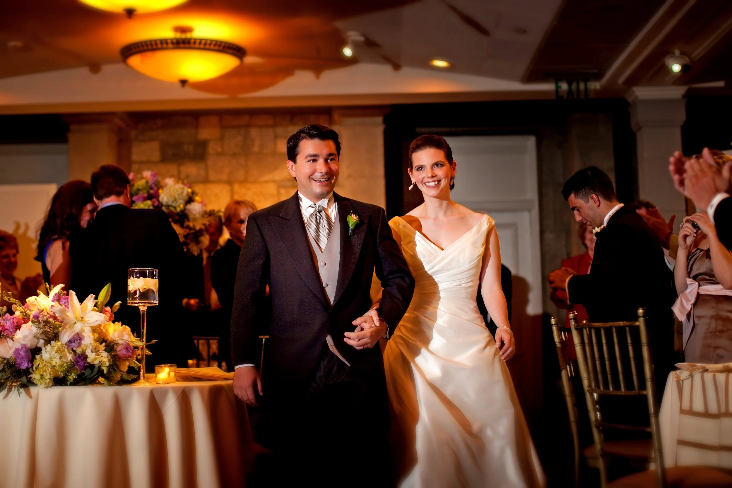 Grand Entrance of Bride and Groom at Tappan Hill