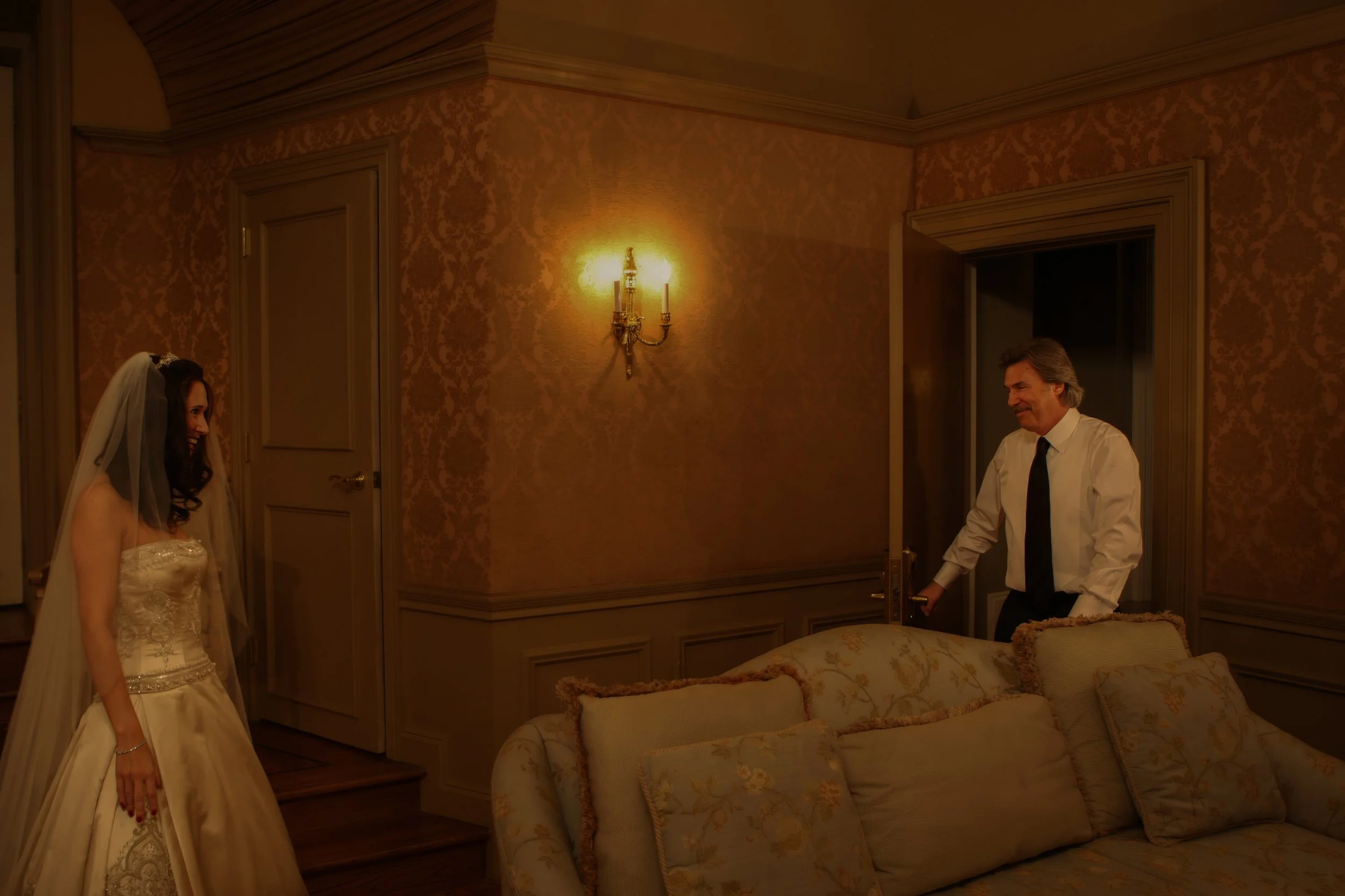 Father of the Bride First Look at Oheka Castle