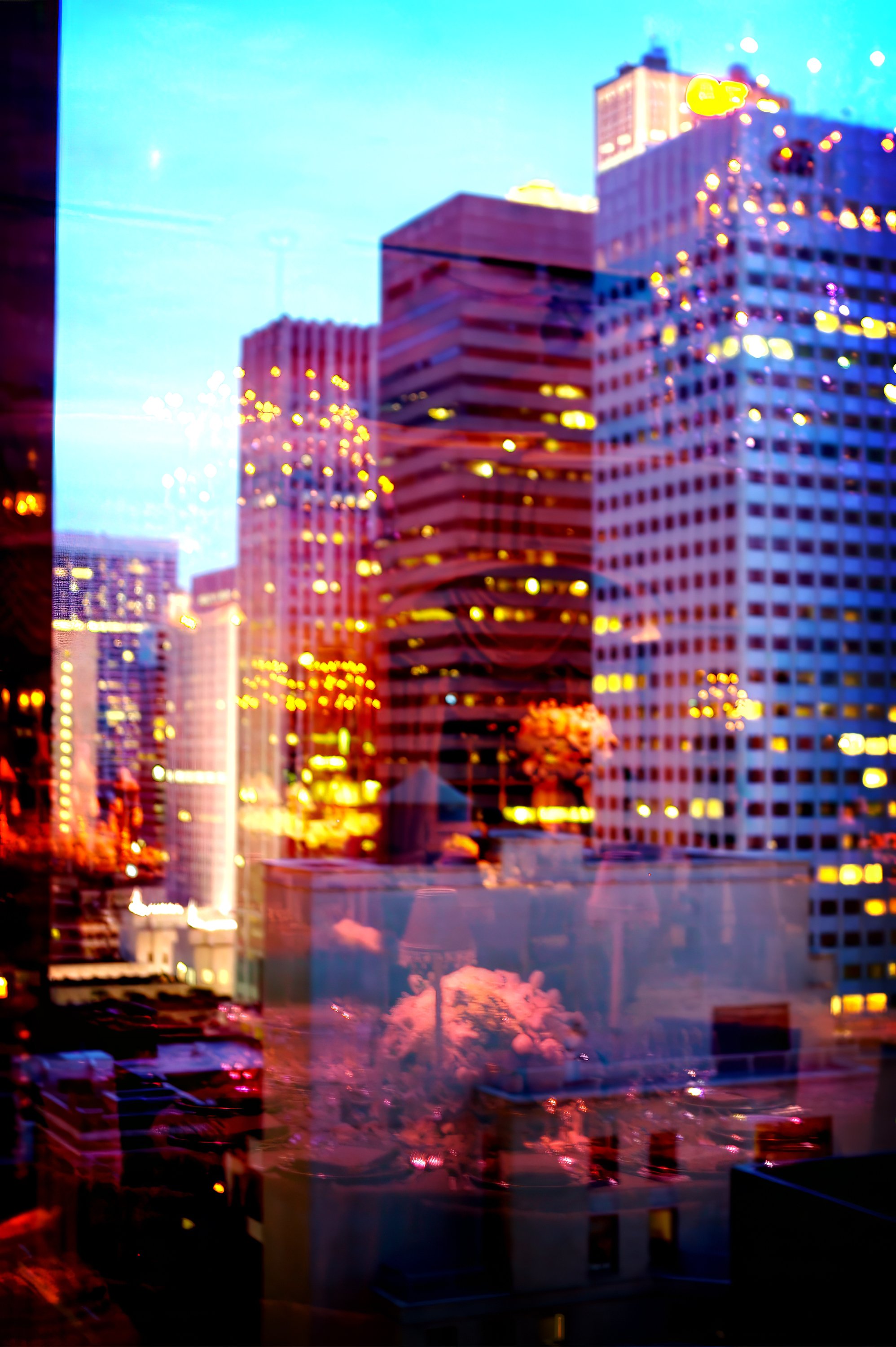 Manhattan Skyline Reflections from the St. Regis New York Ballroom