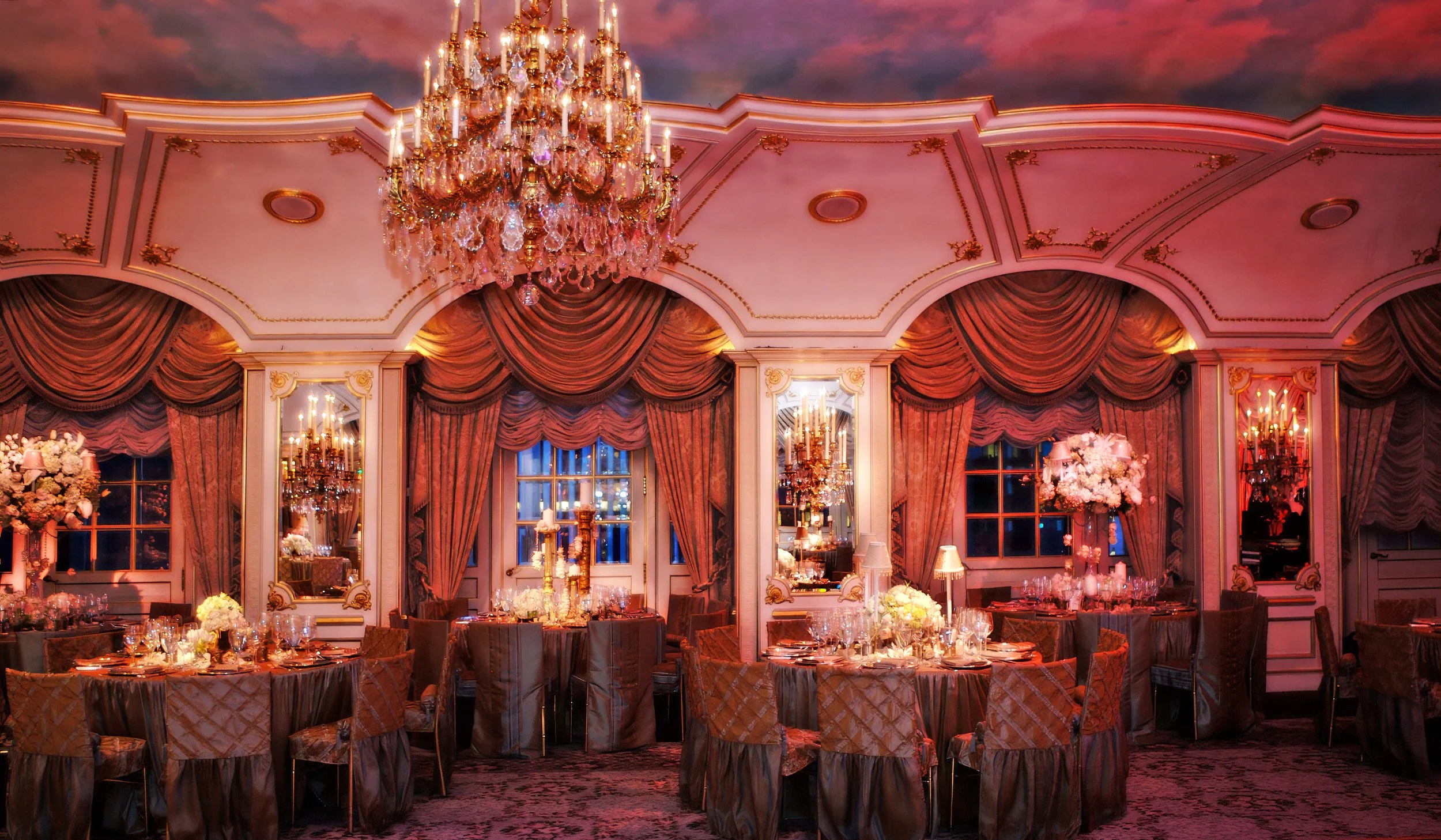 Wide Angle Ballroom Decor