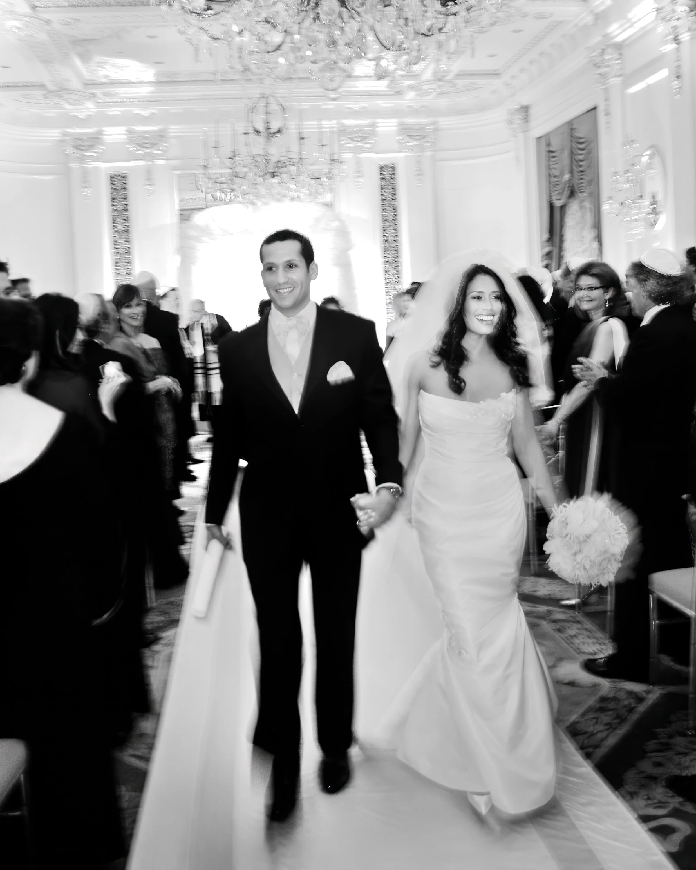 Joyful Wedding Recessional at St. Regis New York