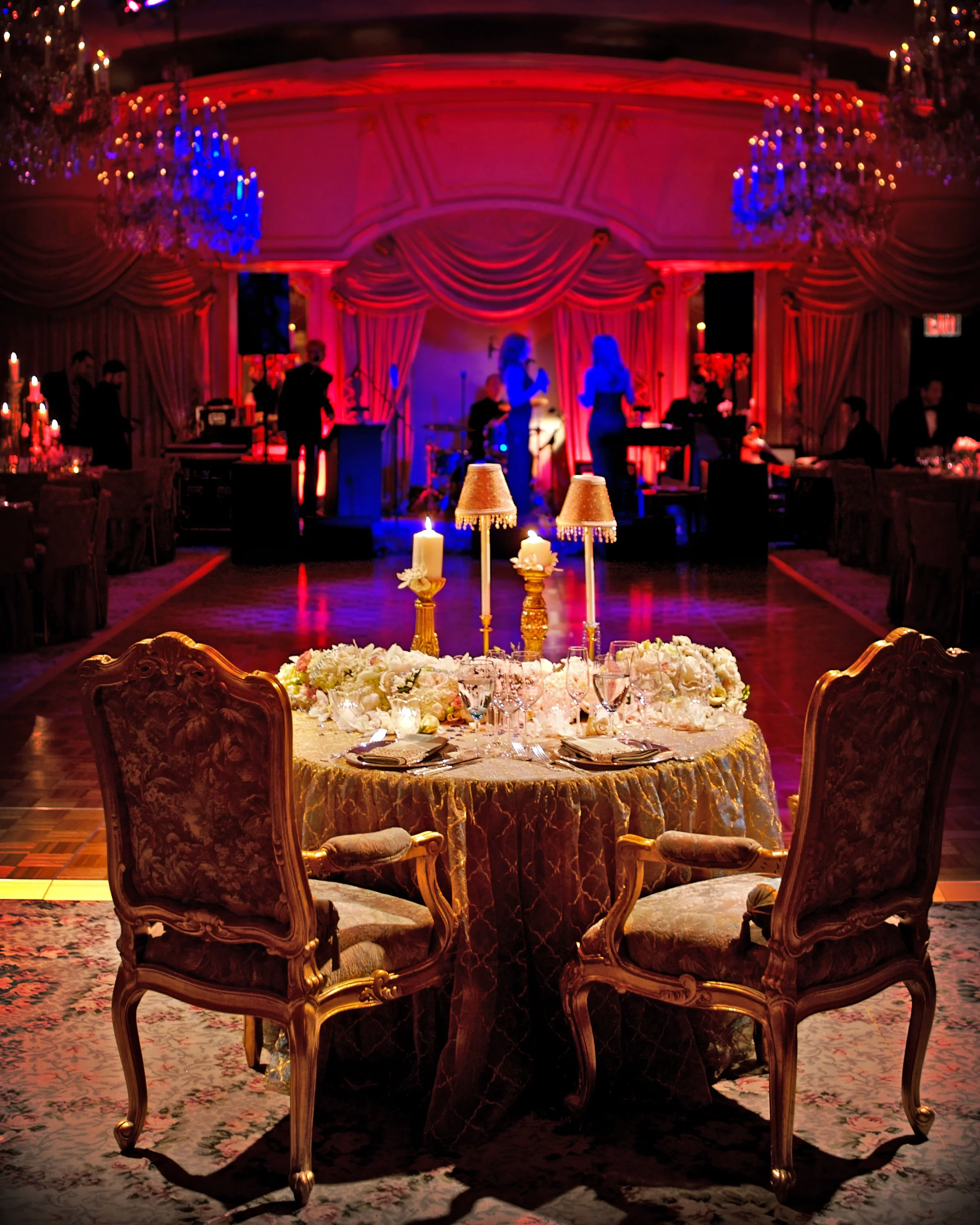 Sweetheart Table in the St. Regis New York Ballroom