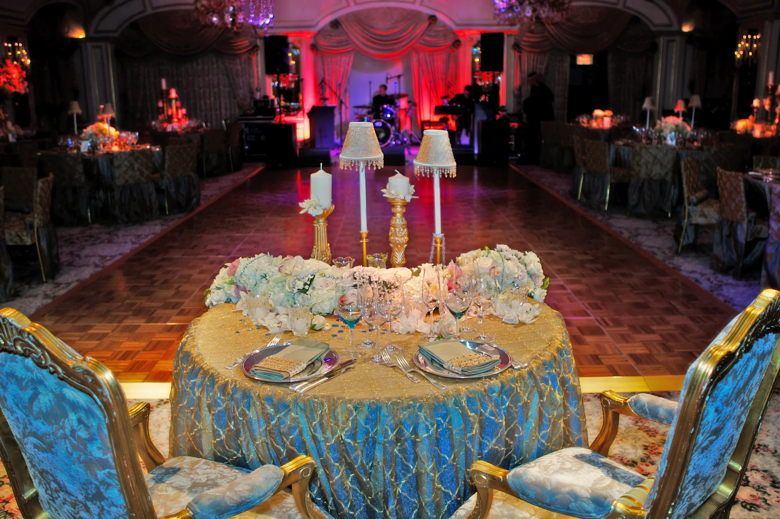 Sweetheart Table in the St. Regis New York Ballroom
