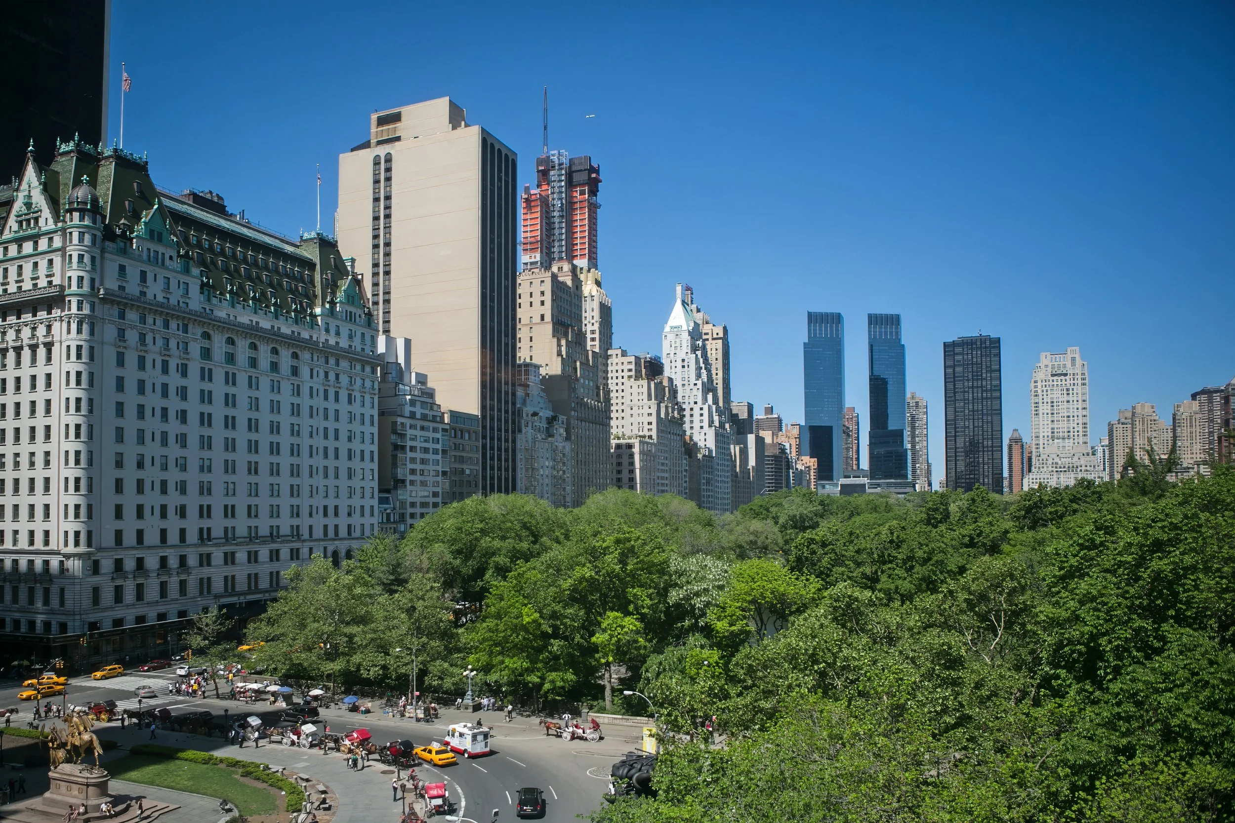Manhattan Skyline View from Metropolitan Club NYC