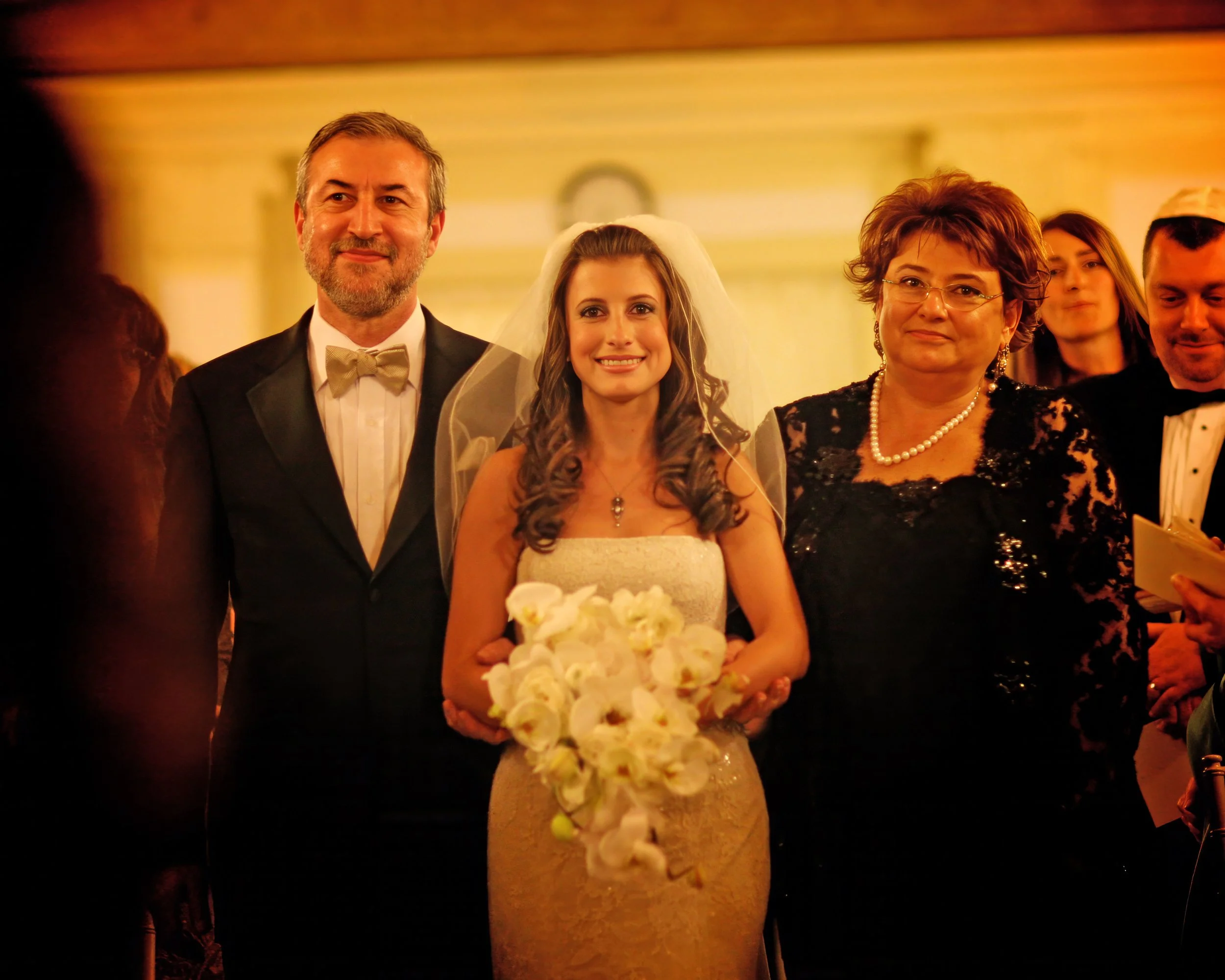 Bridal Processional at Yale Club NYC Wedding Ceremony
