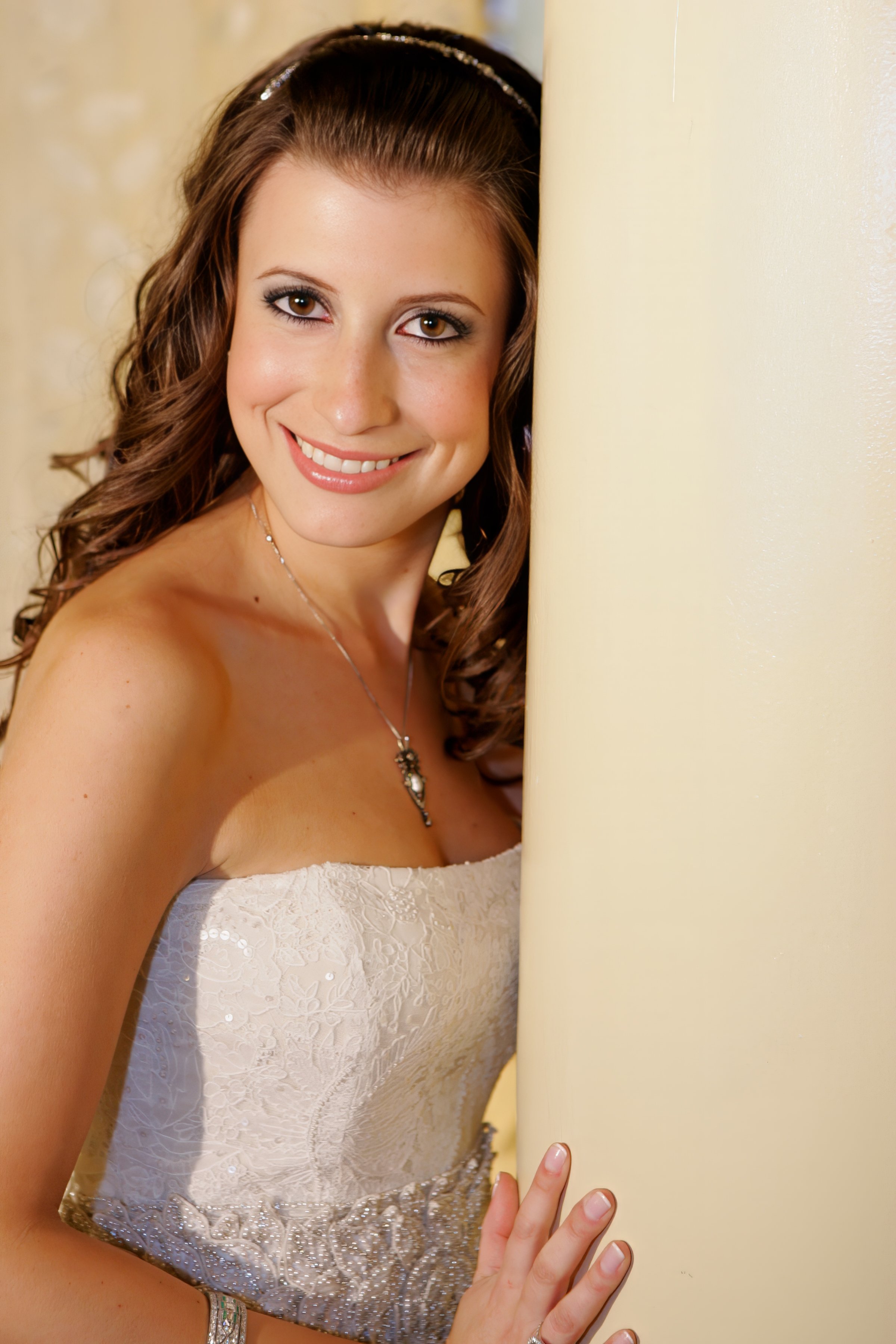 Elegant Bridal Portrait at the Yale Club NYC