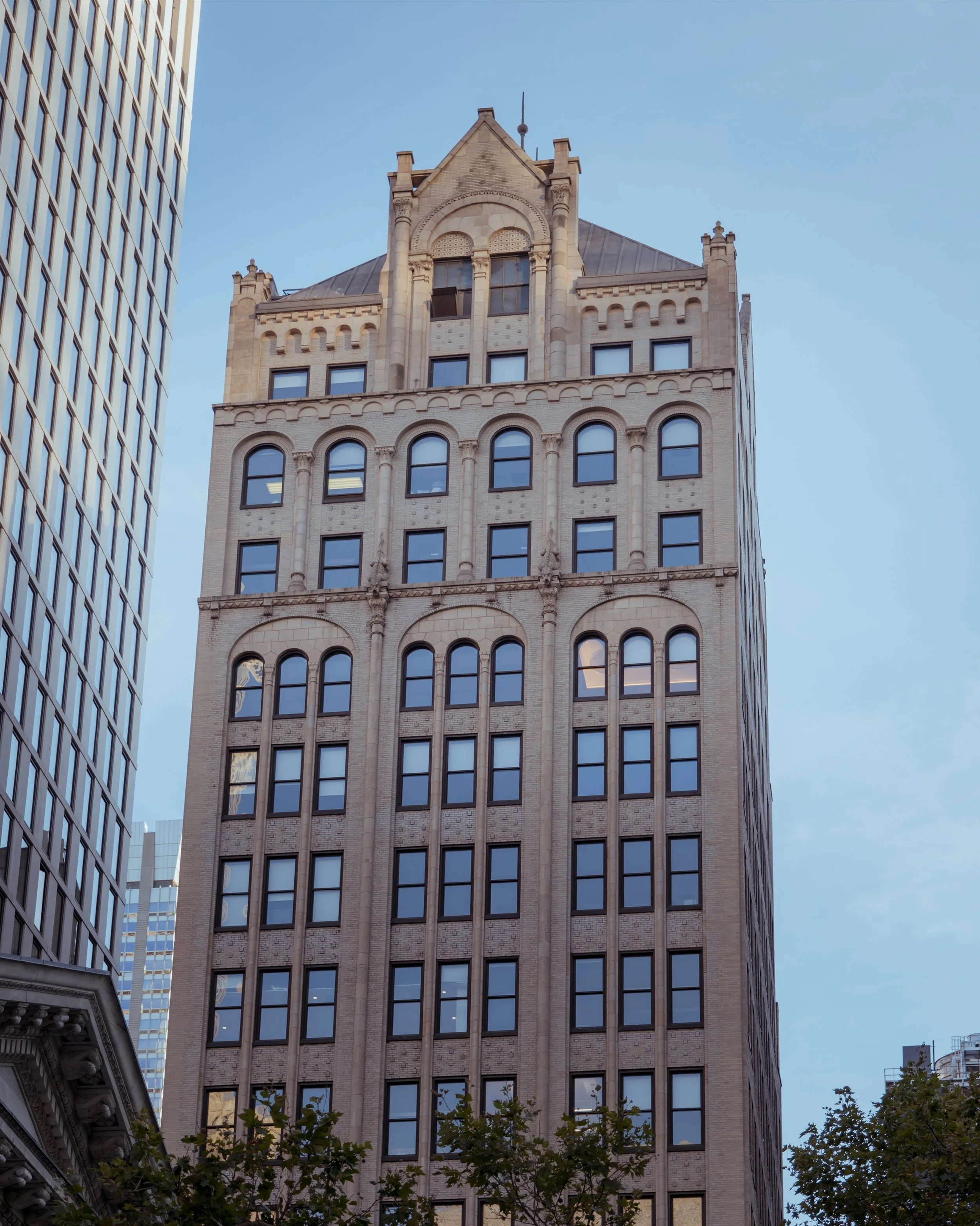 Architecture Surrounding Bryant Park Midtown Manhattan Wedding Location