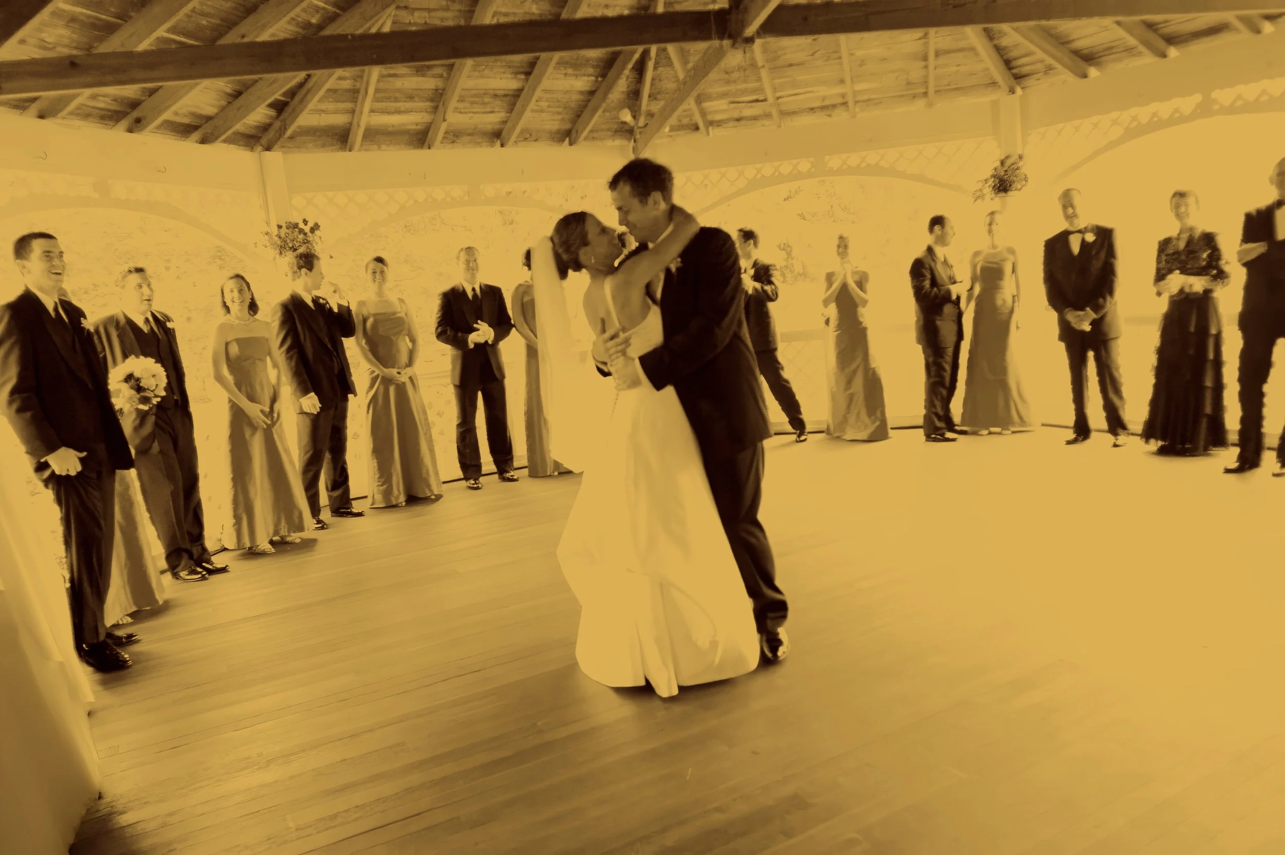 First Dance Wide View Inn at Mystic Wedding Reception