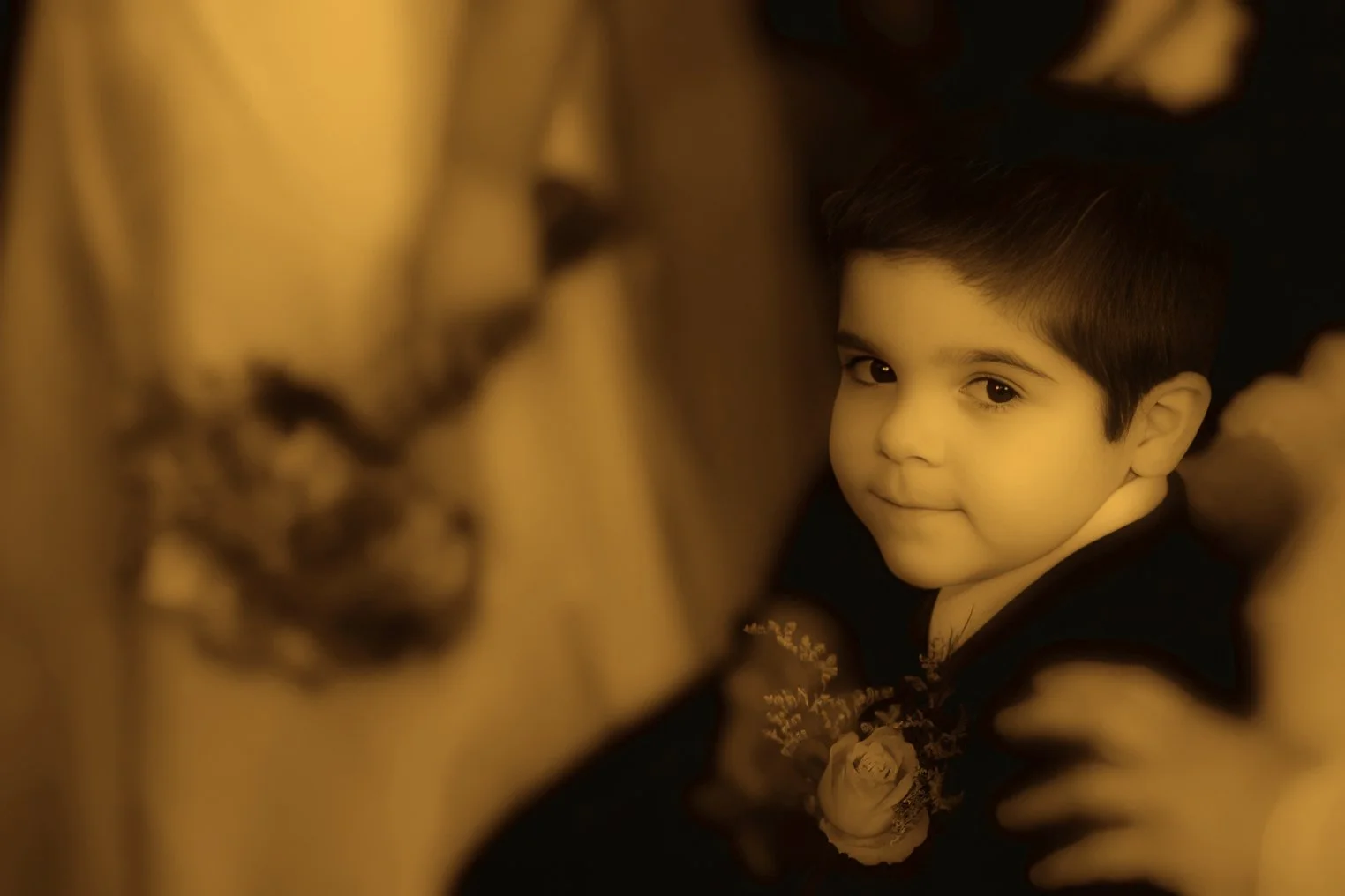 Ring Bearer Candid – Wadsworth Mansion Ceremony Moment