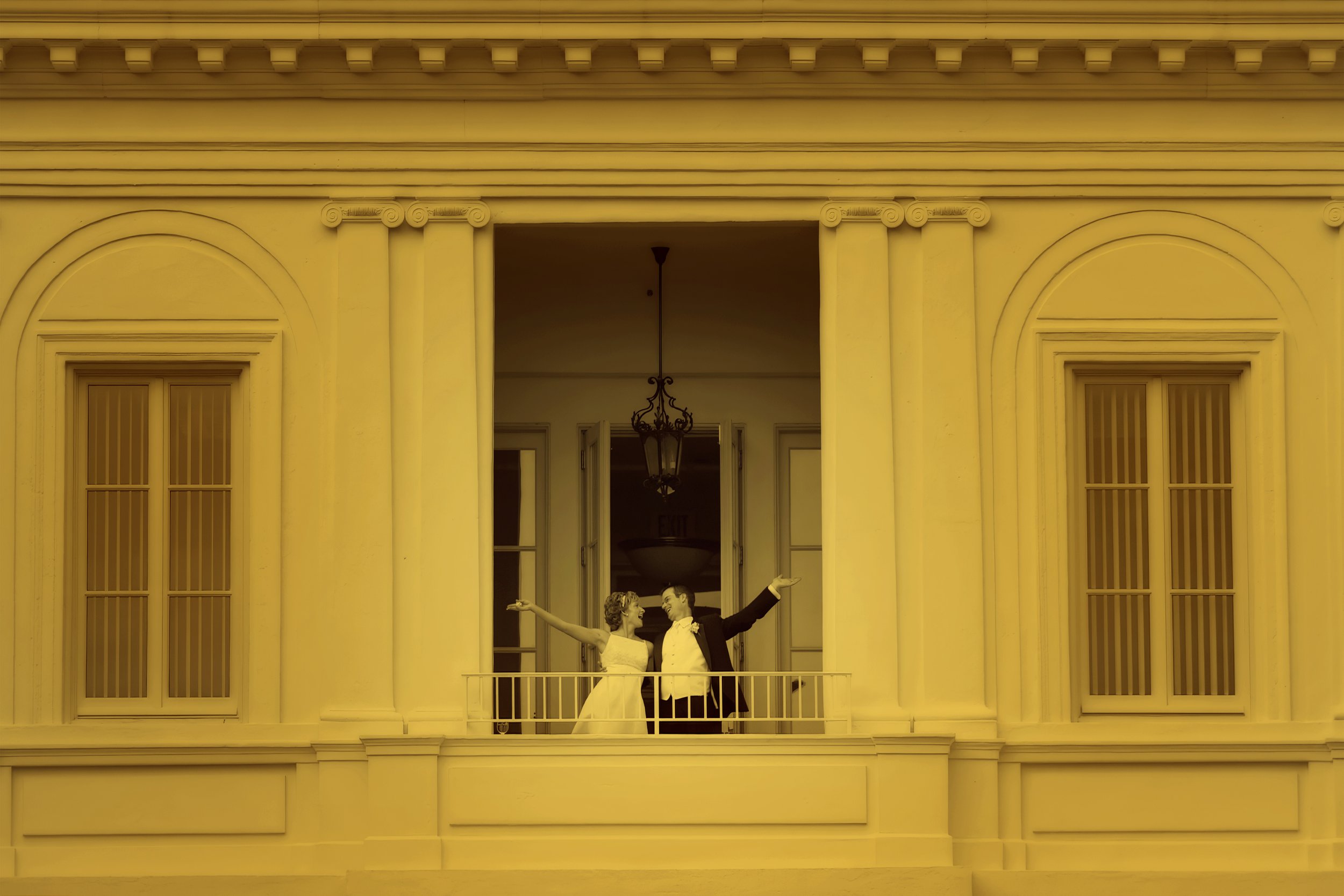 Terrace Celebration Wave – Wadsworth Mansion Wedding Exit