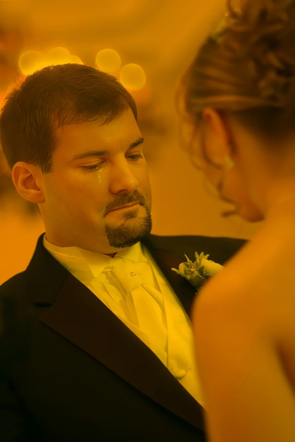 Emotional Vows – Tearful Groom at Wadsworth Mansion Ceremony