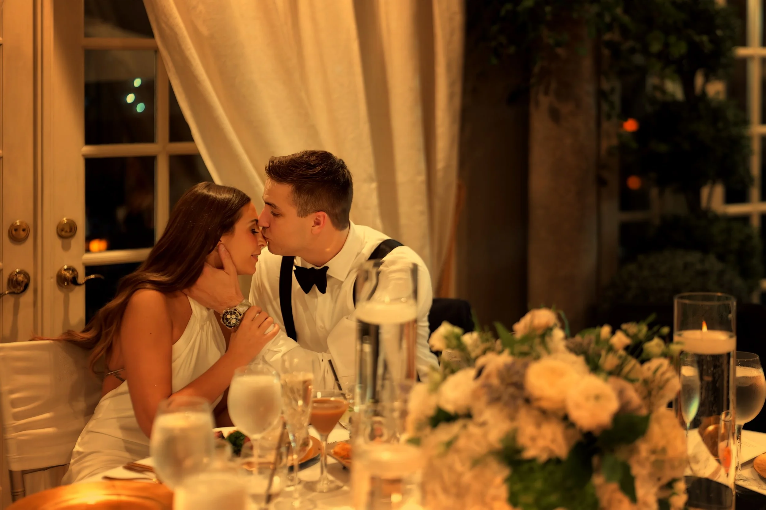 Romantic Dinner Moment at Lord Thompson Manor