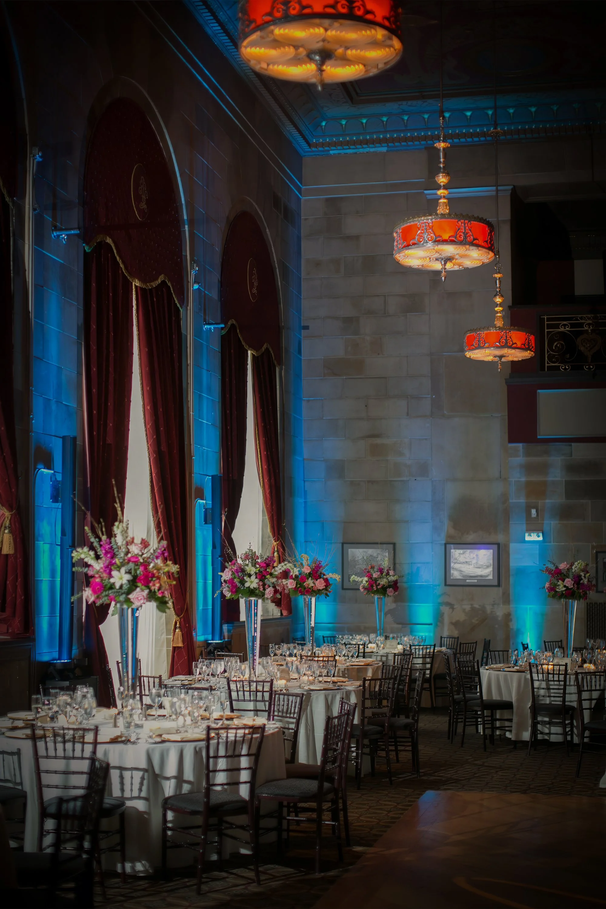 Vertical Reception View at The Society Room of Hartford