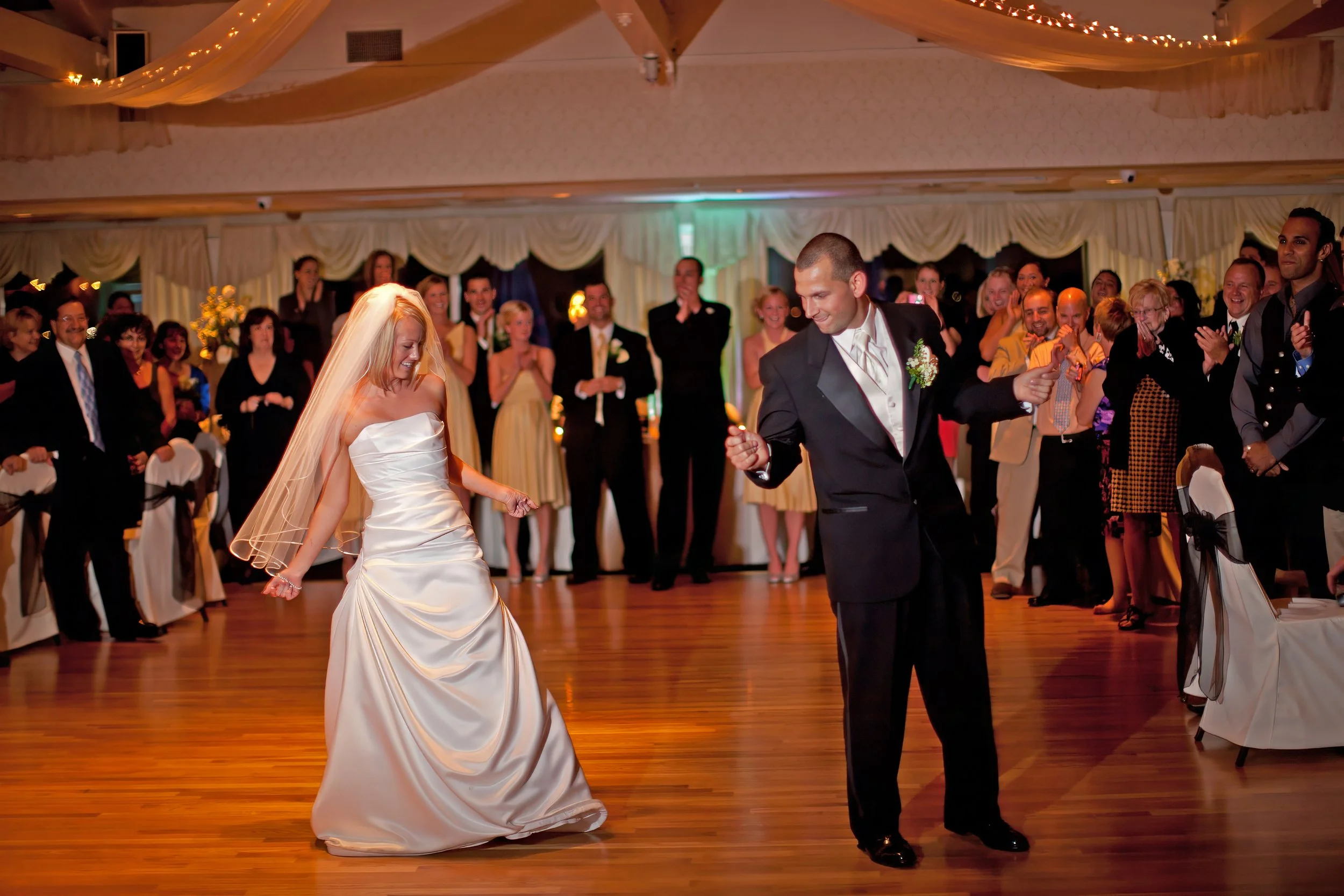 Playful Ballroom Dancing at Amarante’s Sea Cliff