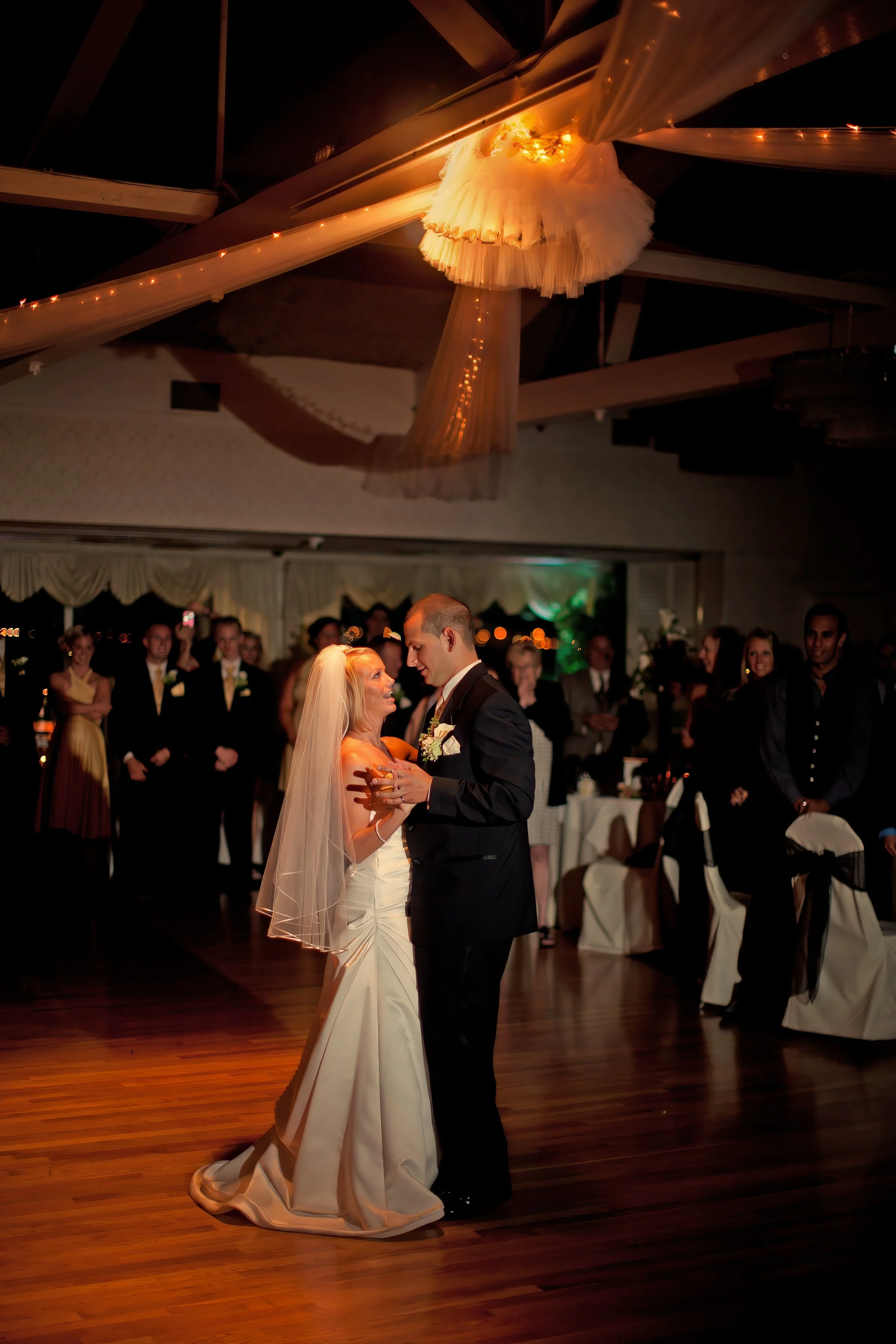 Full Length First Dance Portrait at Amarante’s Sea Cliff