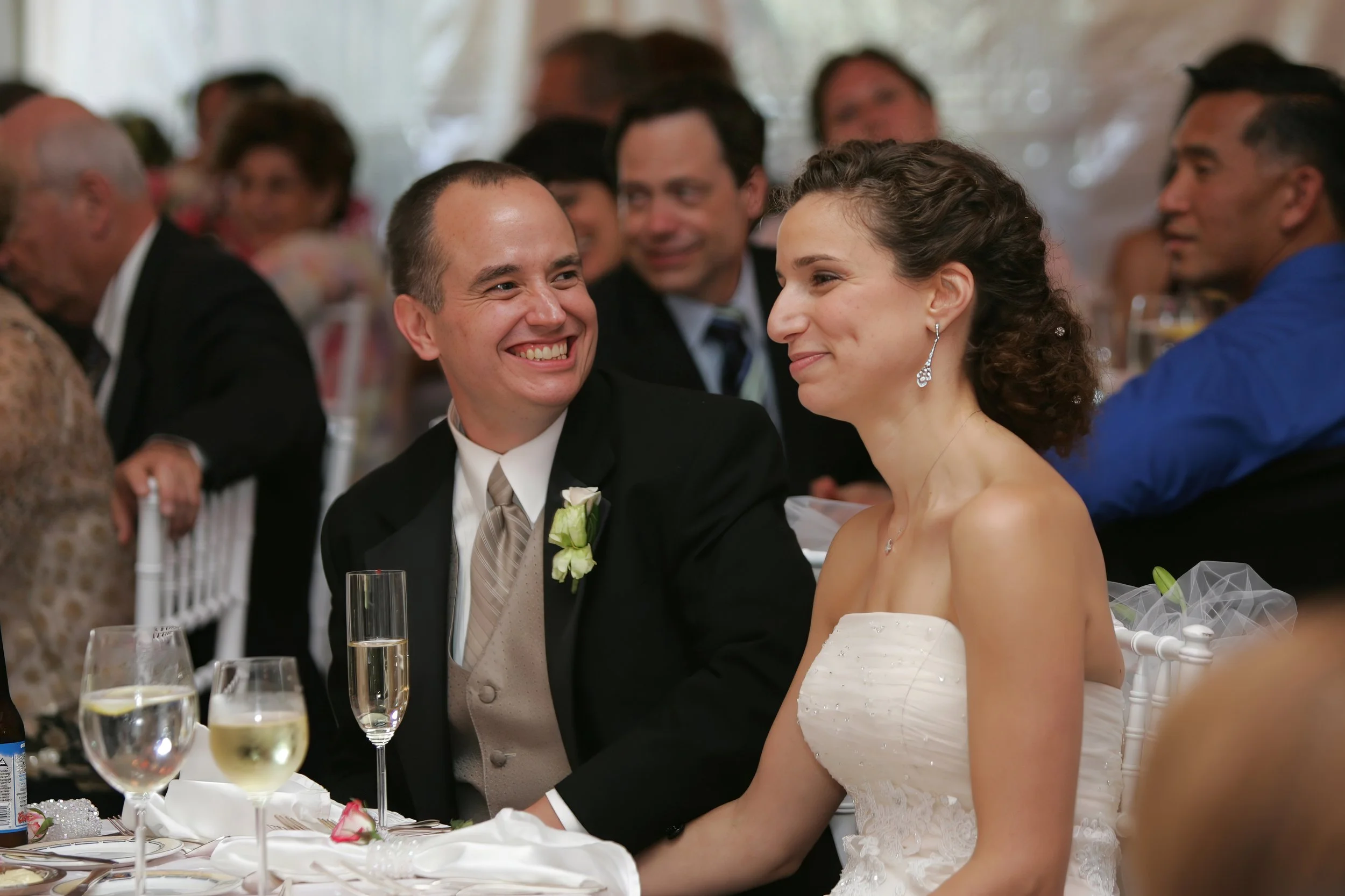Wedding Reception Toasts at Spa at Norwich Inn