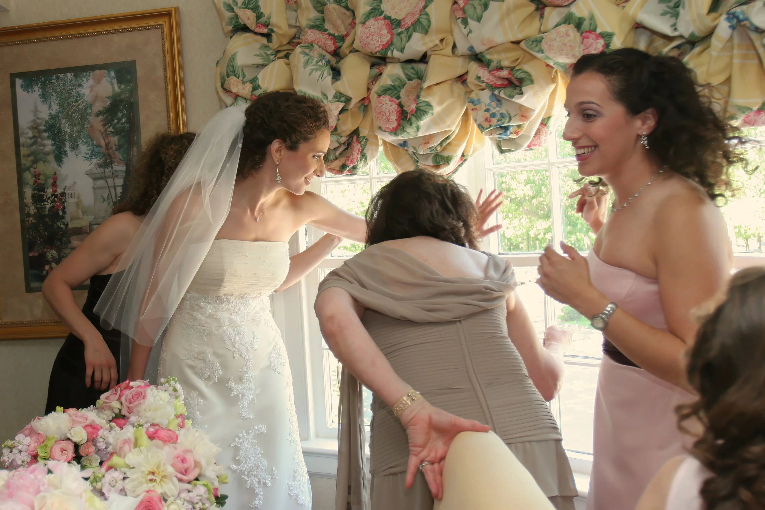 Bridal Suite Window Moment