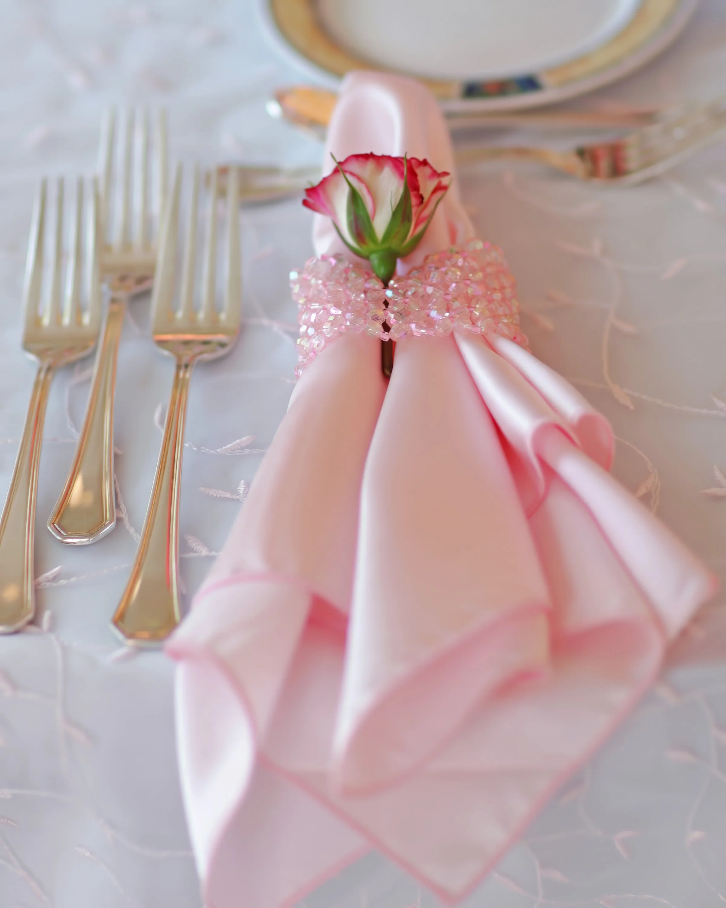 Elegant Wedding Place Setting