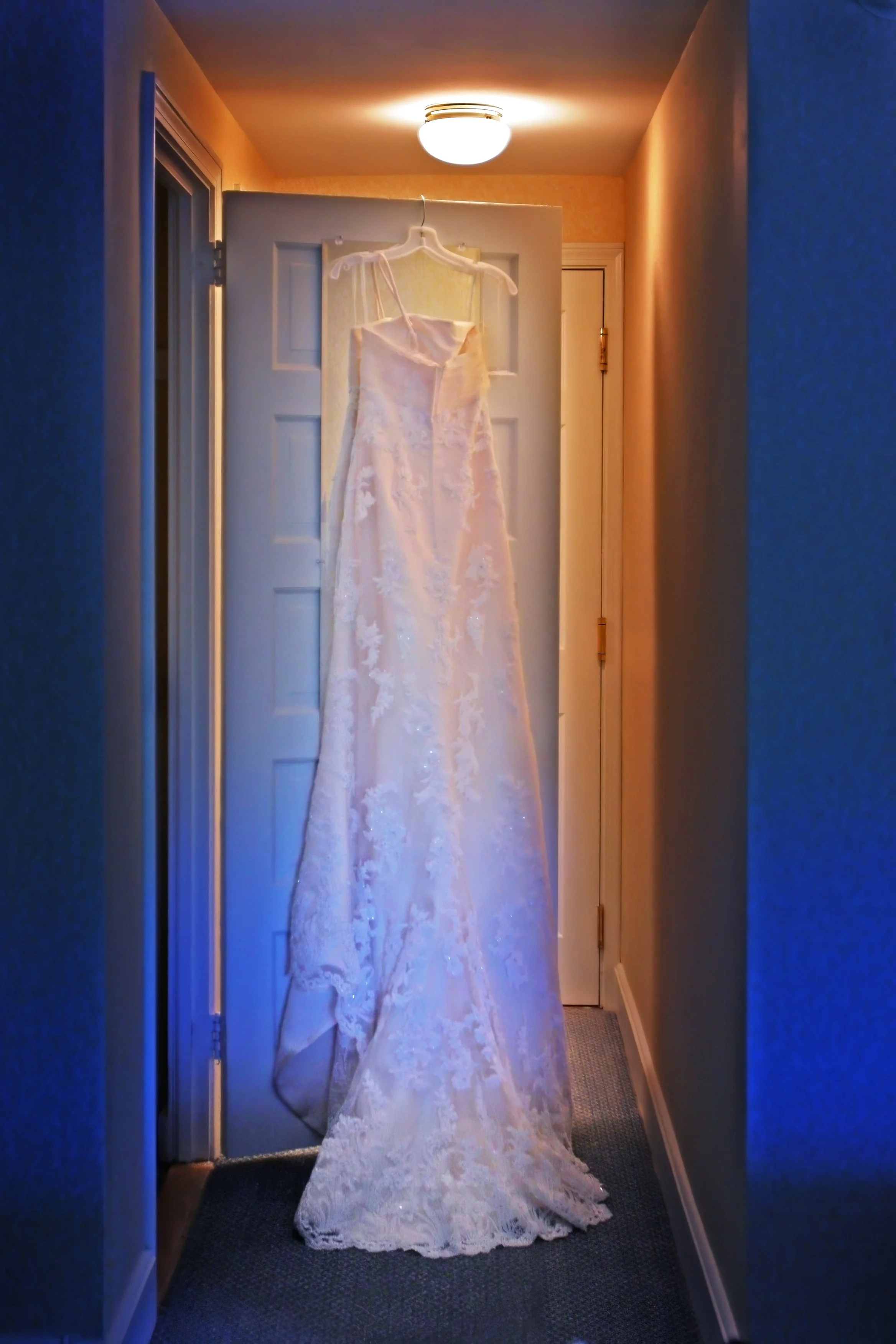 Wedding Dress Bridal Suite Detail
