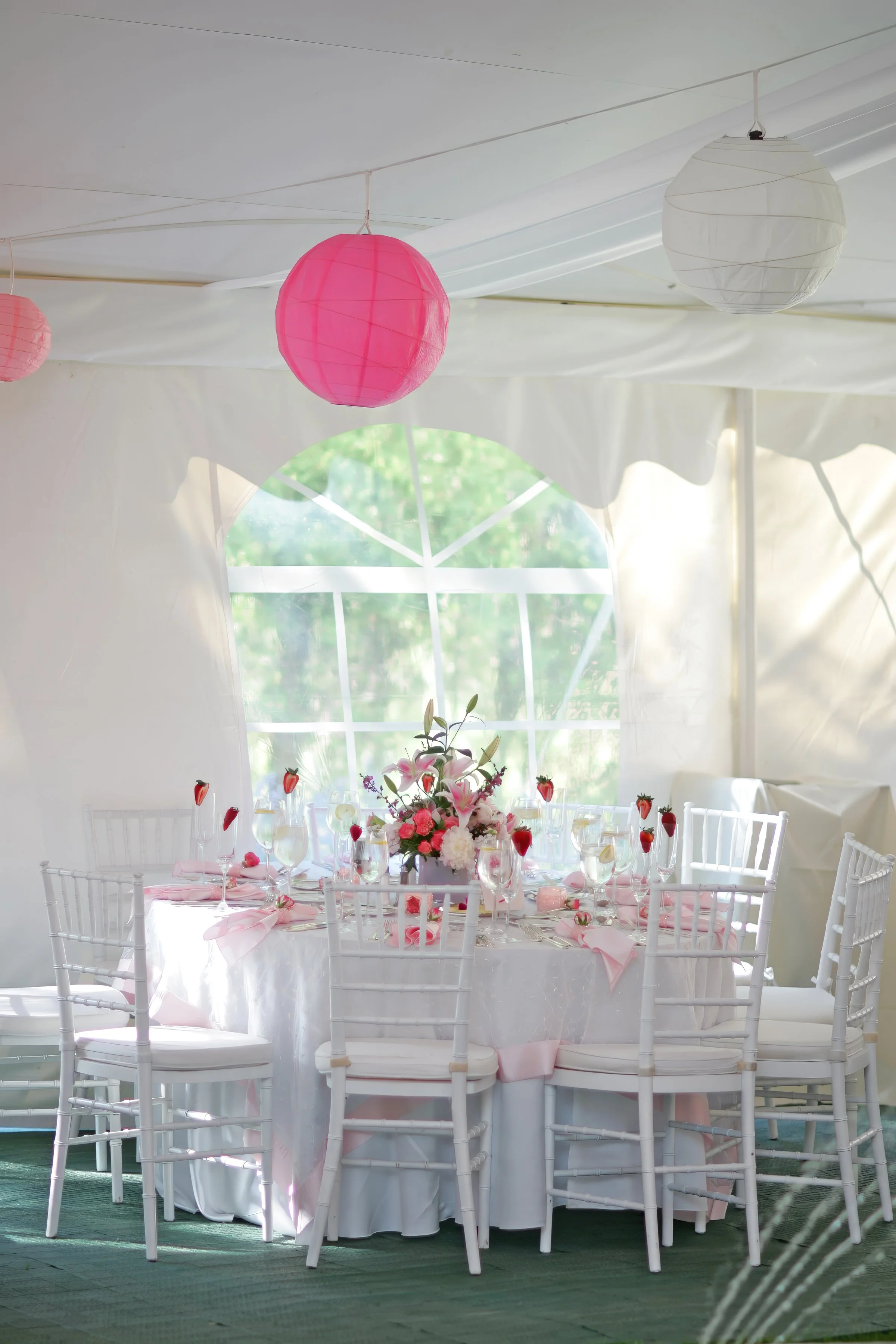 Elegant Reception Table Settings