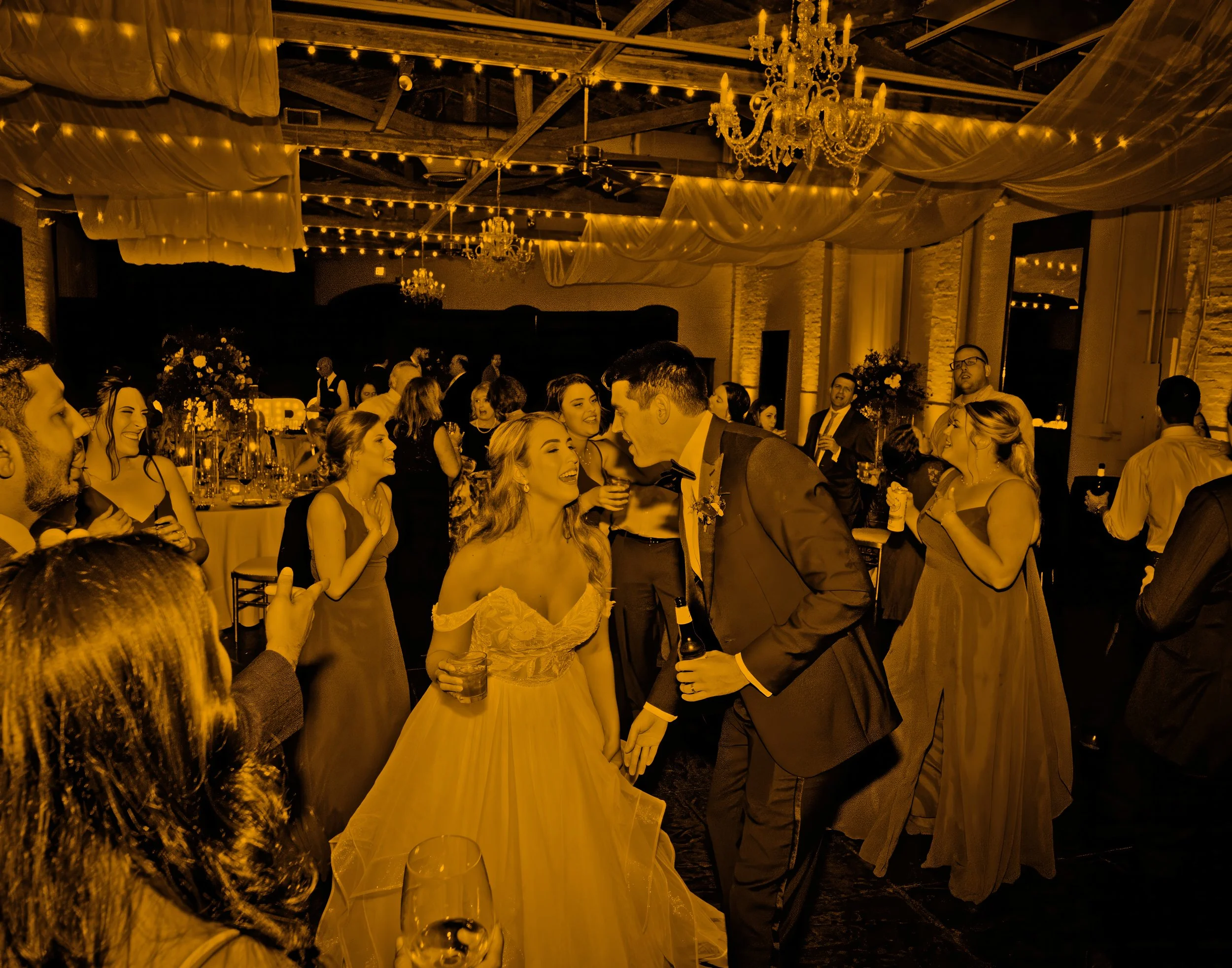 Wedding Celebration in Savannah Station Ballroom
