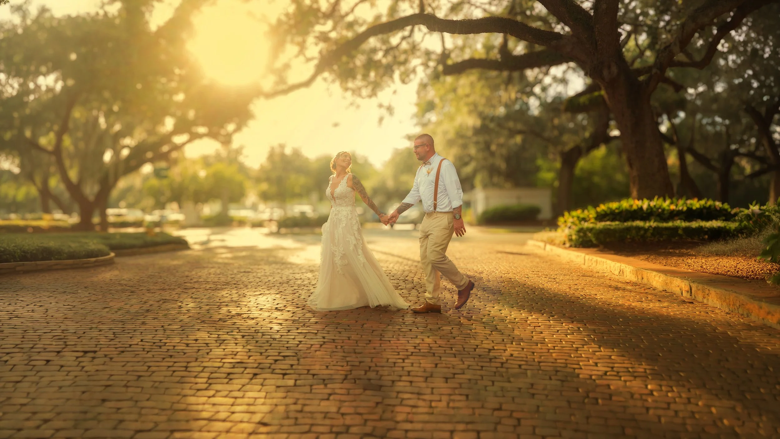 Best Time for Wedding Photos in Forsyth Park