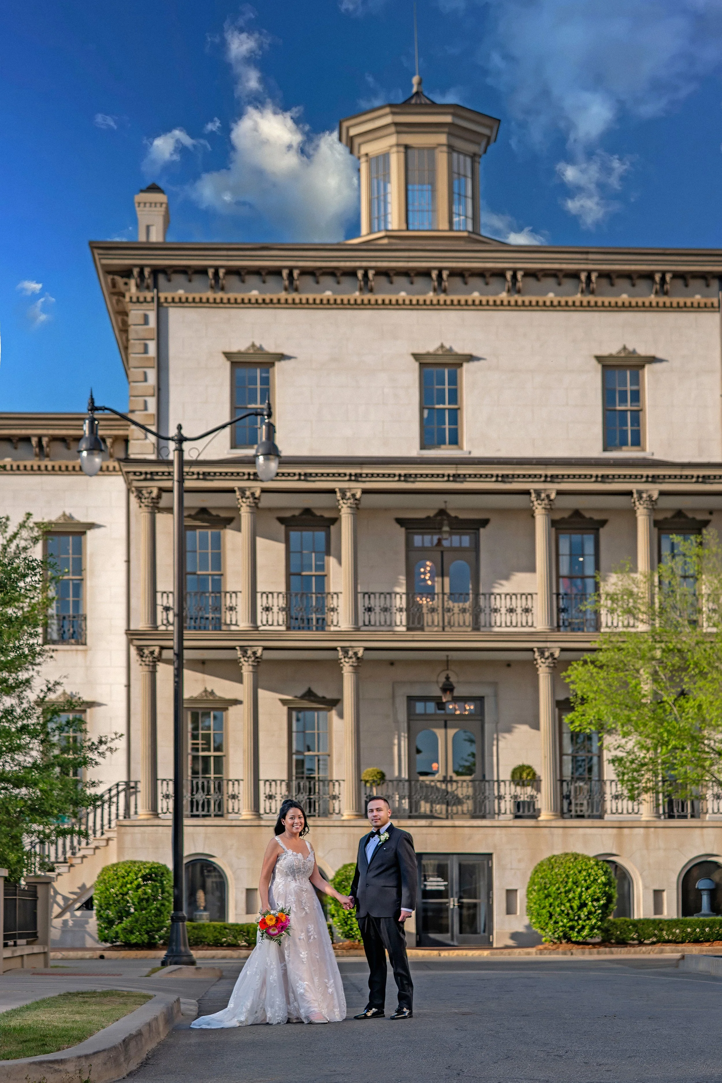 SCAD Foundry Wedding Portraits Near Forsyth Park