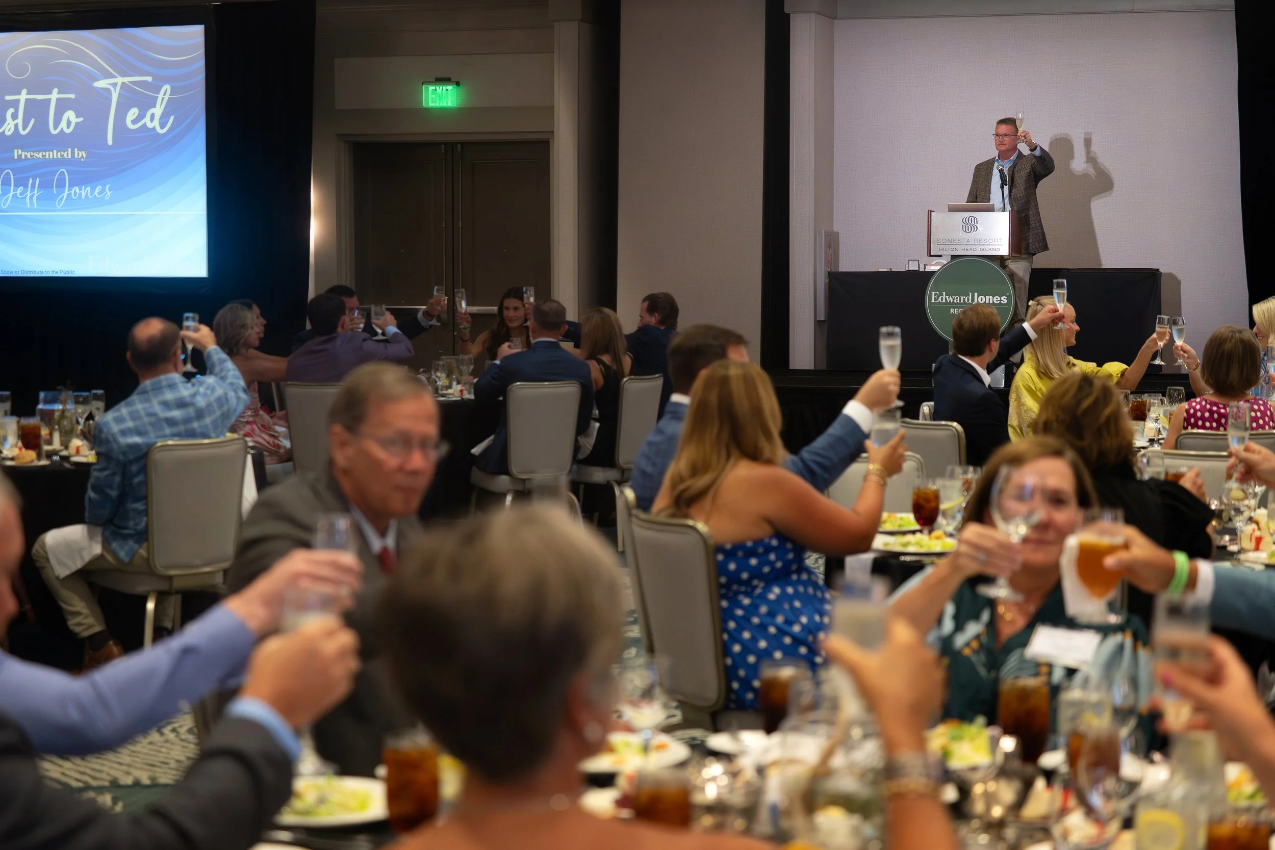 Hilton Head Corporate Event Photographer | Financial Advisor Awards Event at Sonesta Resort